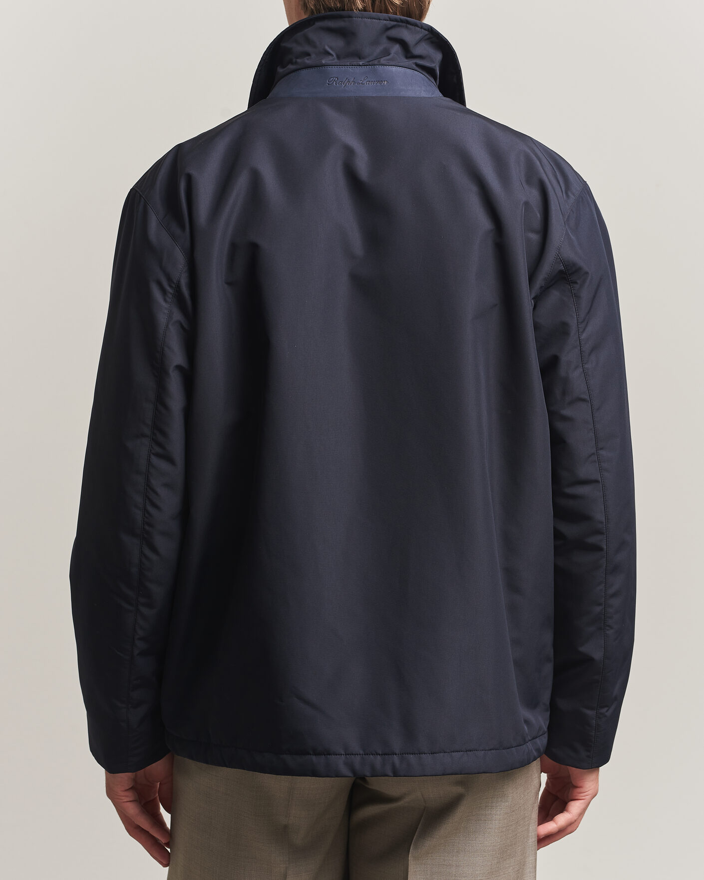 Mies | Takit | Ralph Lauren Purple Label | Nylon Bomber Jacket Racing Navy