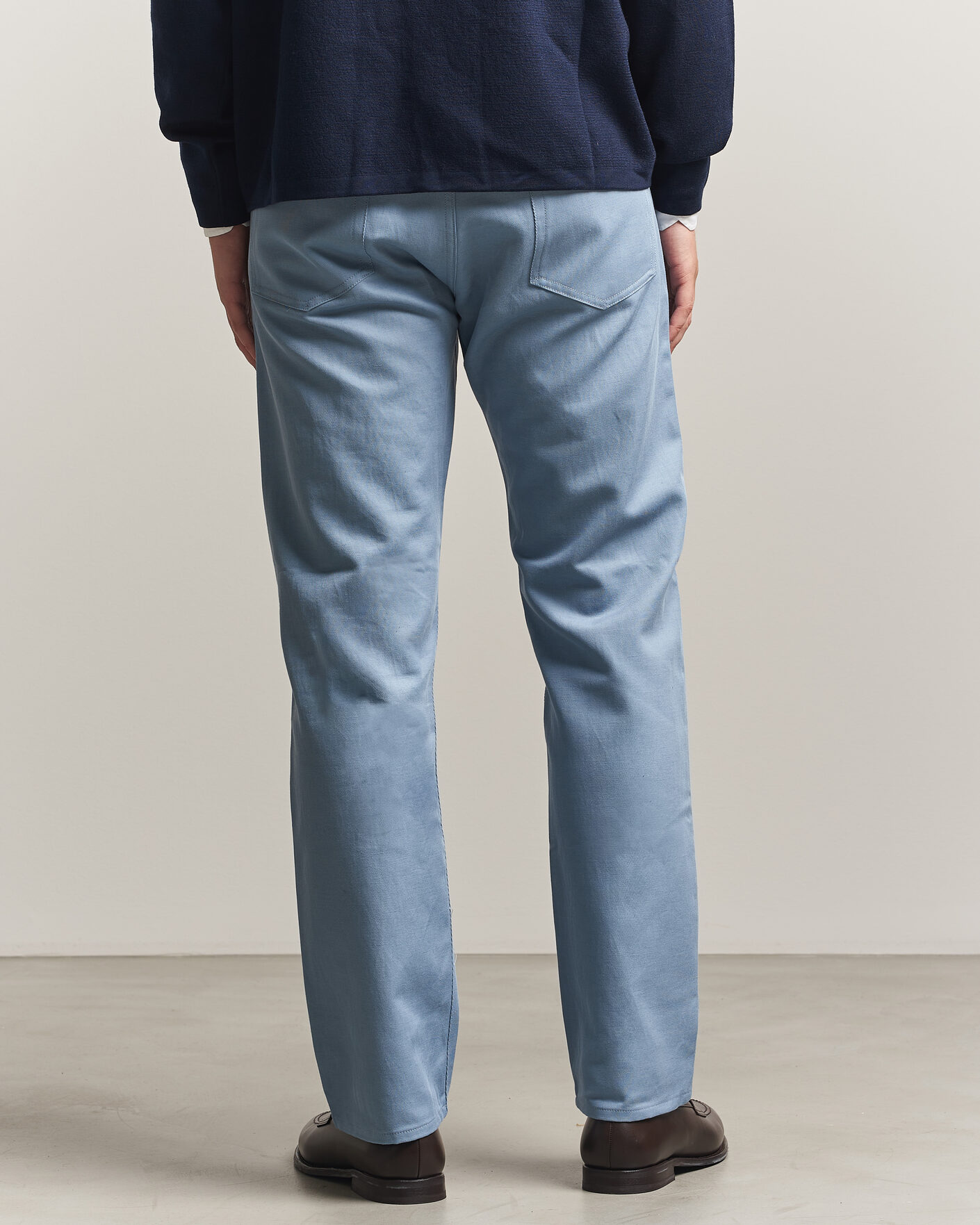 Mies | Housut | Ralph Lauren Purple Label | 5-Pocket Italian Denim Pants Winward Blue