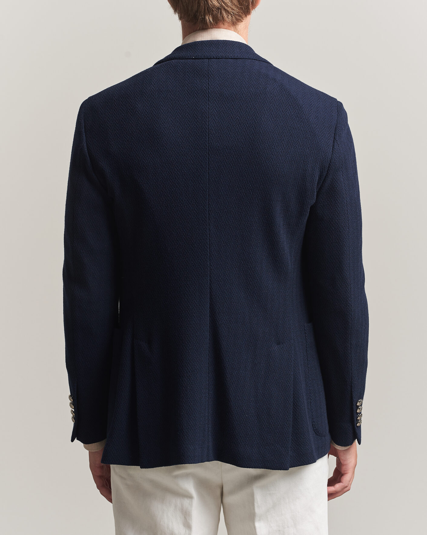 Mies | Pikkutakit | Ralph Lauren Purple Label | Cashmere/Silk Herringbone Blazer Navy