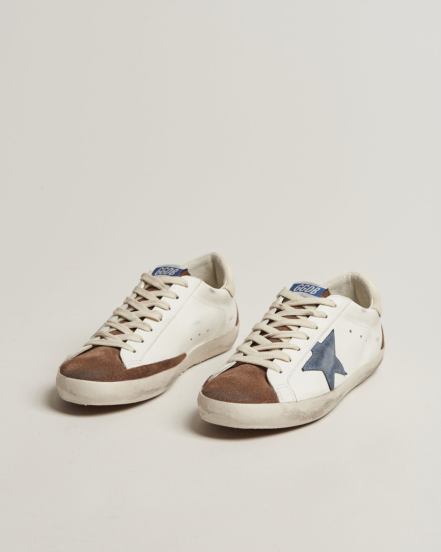 Mies | Tennarit | Golden Goose | Super-Star Sneakers White/Denim