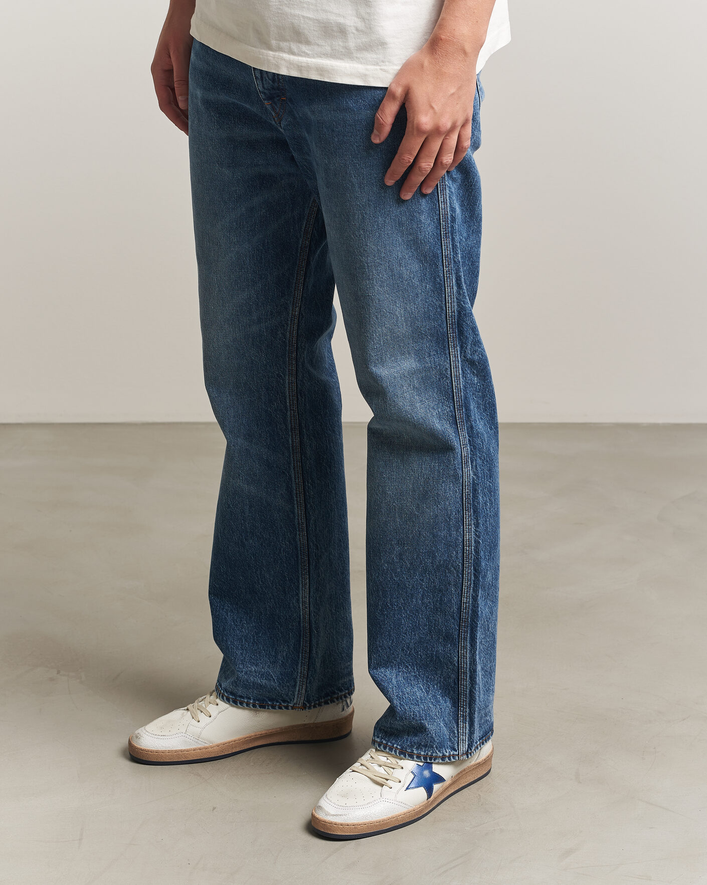 Mies | Tennarit | Golden Goose | Ball Star Sneakers White/Blue