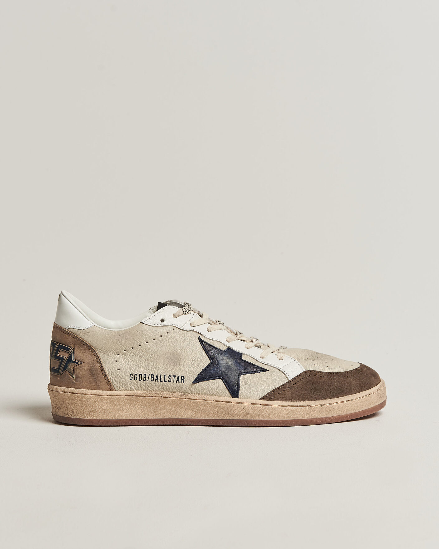 Mies | Tennarit | Golden Goose | Ball Star Sneakers Cream/Grey