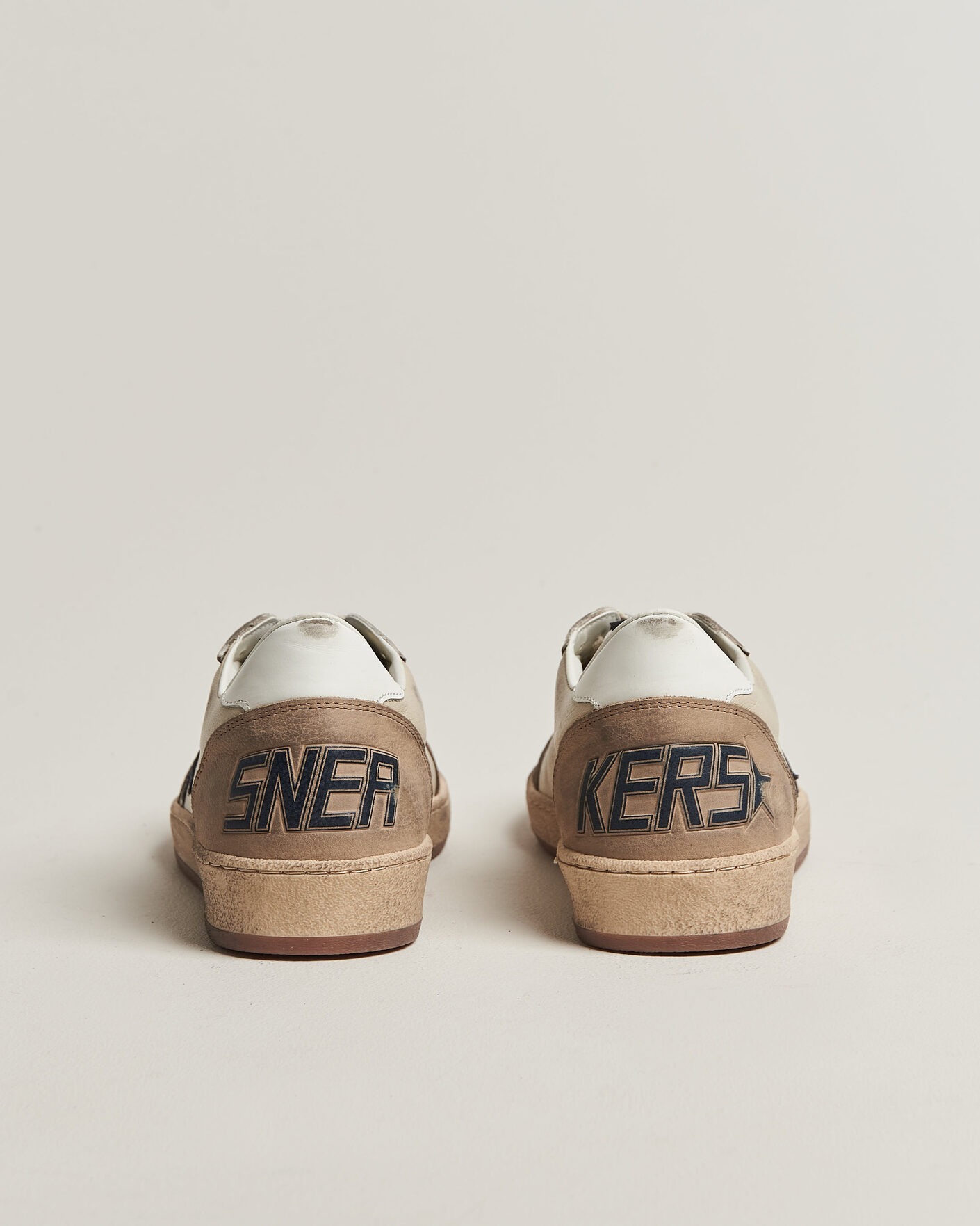 Mies | Tennarit | Golden Goose | Ball Star Sneakers Cream/Grey