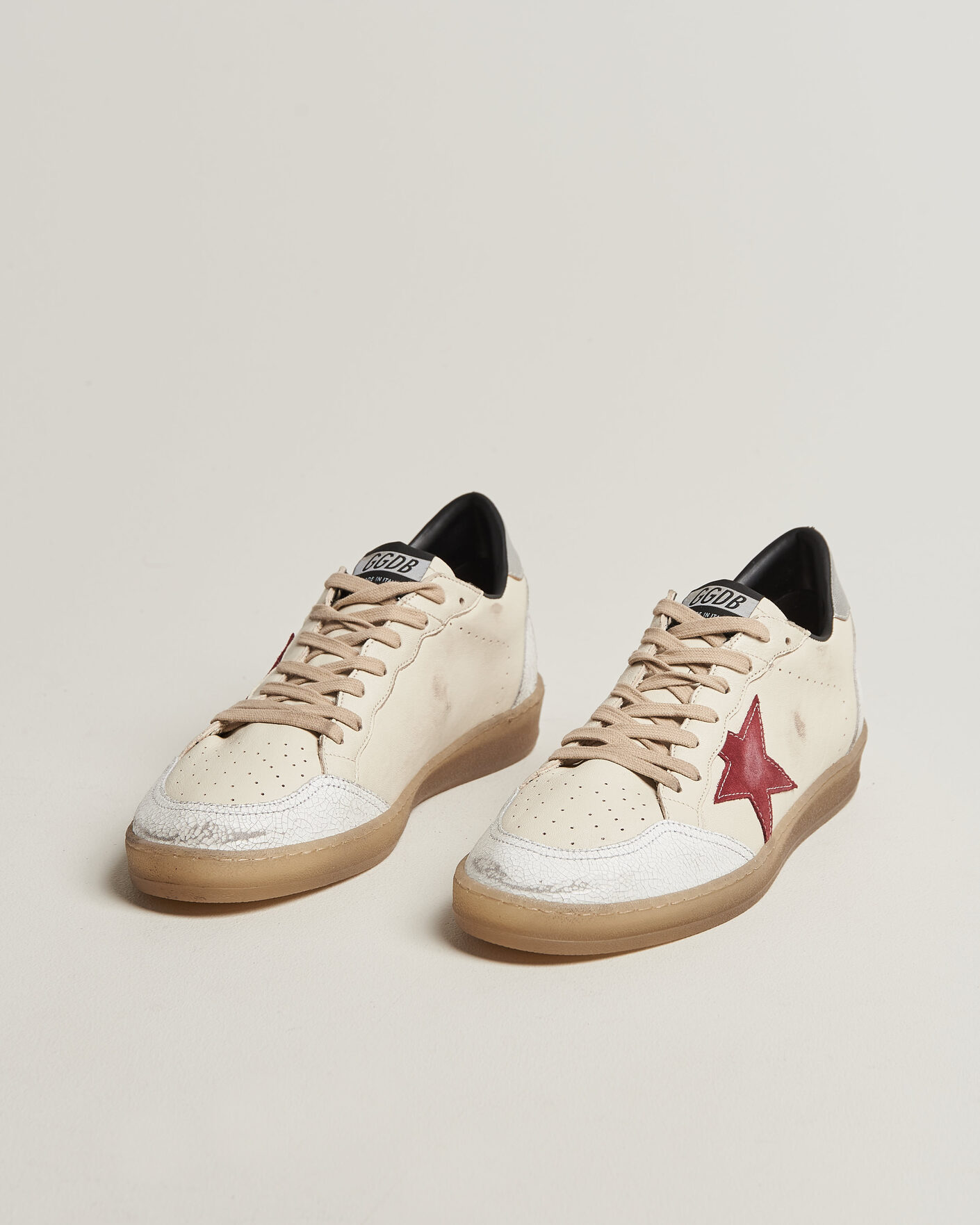 Mies | Tennarit | Golden Goose | Ball Star Sneakers White/Red