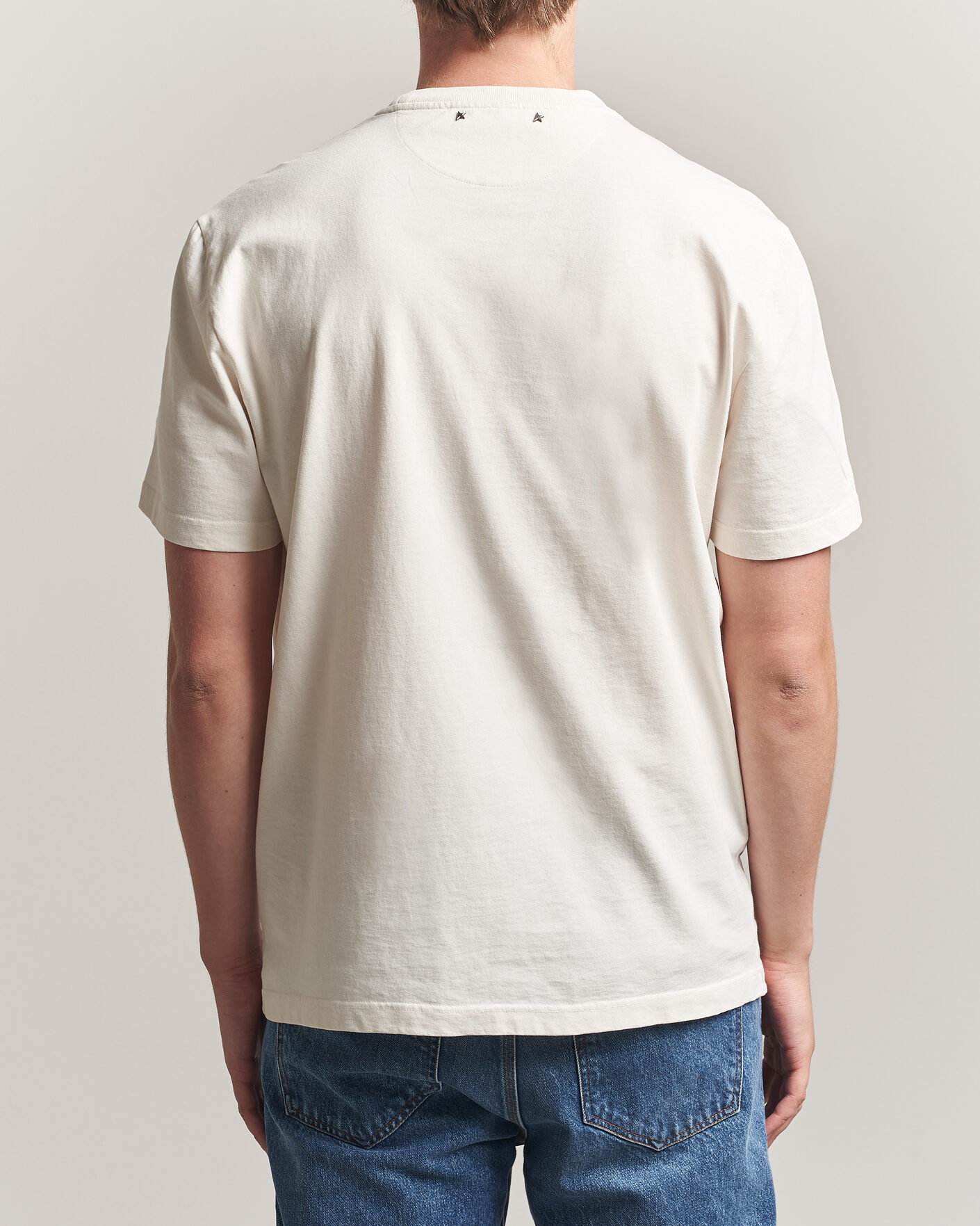 Mies | T-paidat | Golden Goose | Journey Print T-Shirt Heritage White