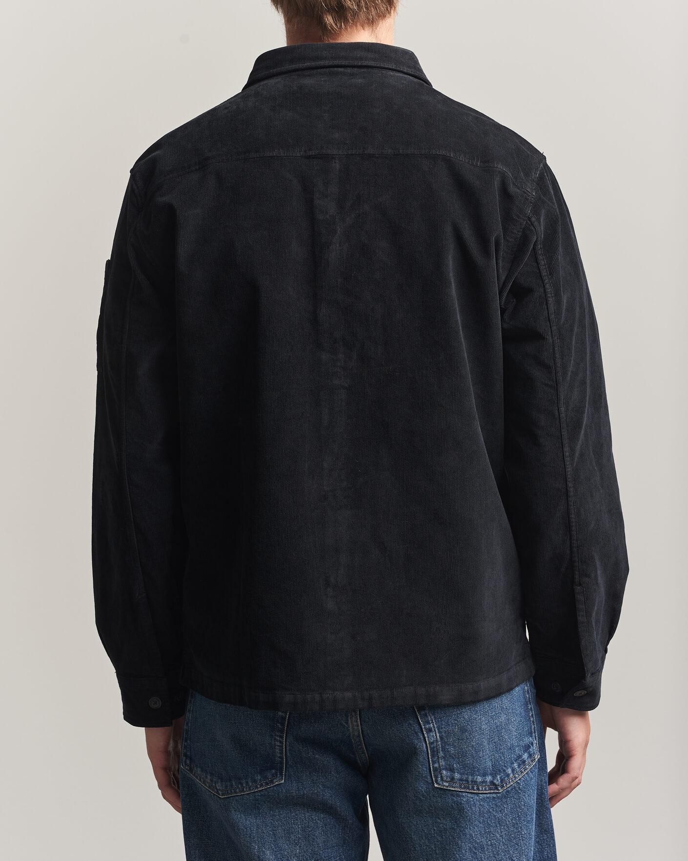 Mies | Kauluspaidat | C.P. Company | Corduroy Lens Overshirt Black
