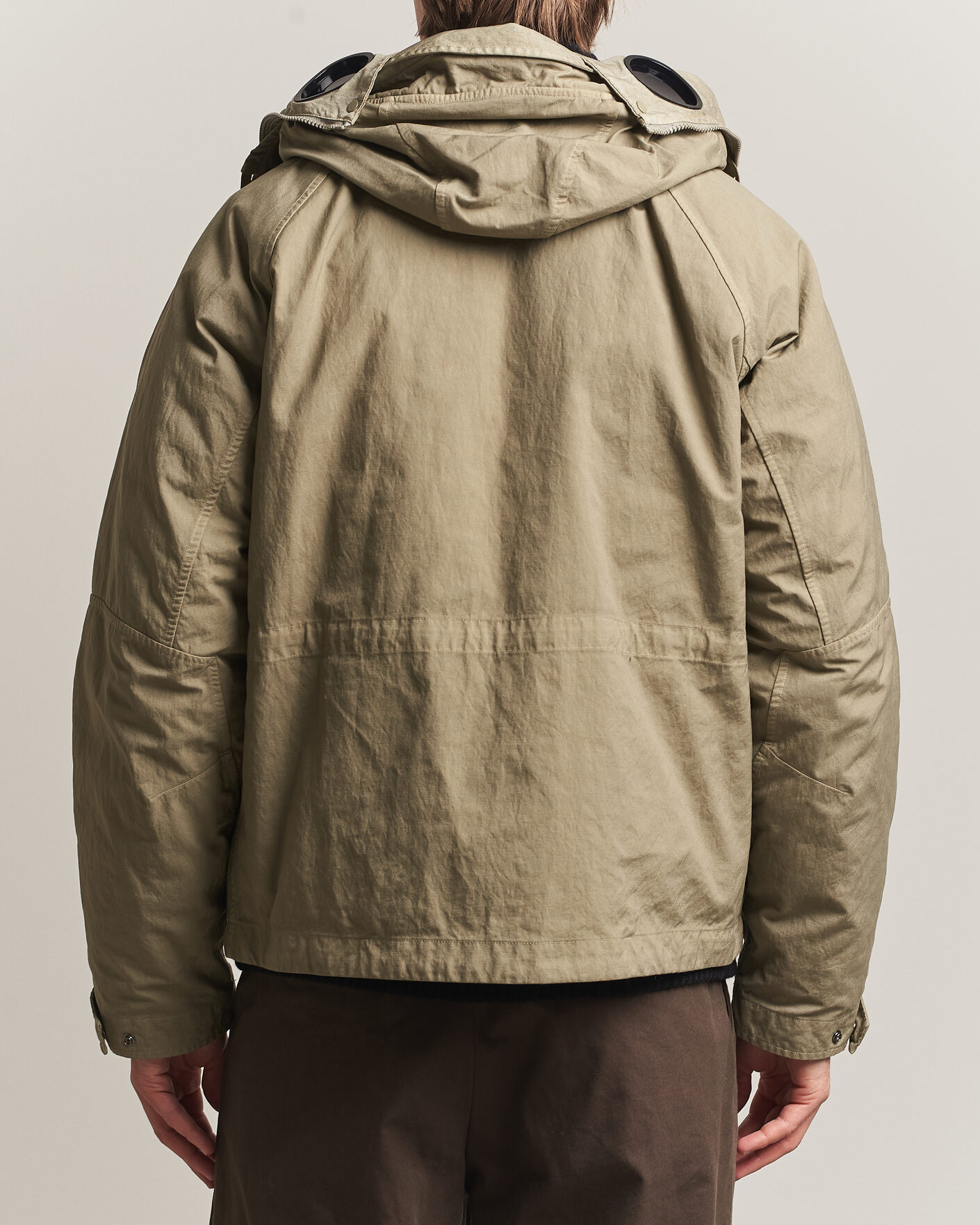 Mies | Takit | C.P. Company | Heavy Nylon Twill Down Padded Jacket Light Grey