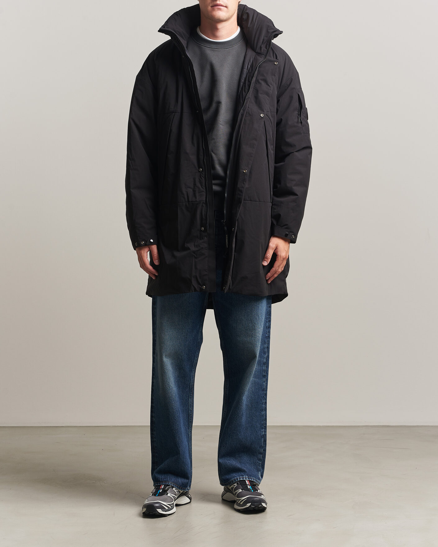 Mies | Takit | C.P. Company | Pro-Tek Lightweight Padded Parka Black