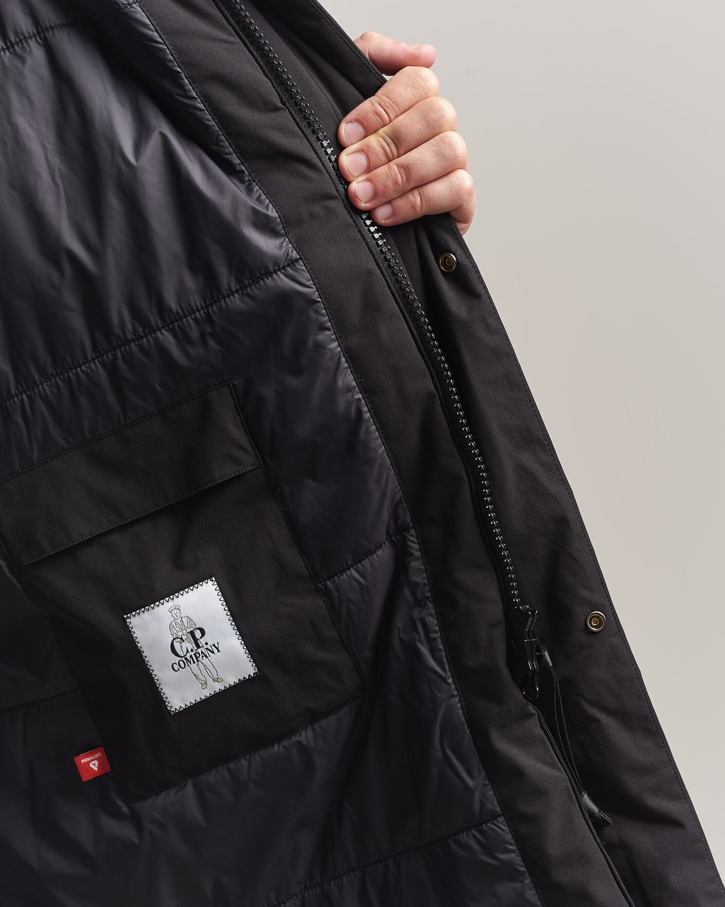Mies | Takit | C.P. Company | Pro-Tek Lightweight Padded Parka Black