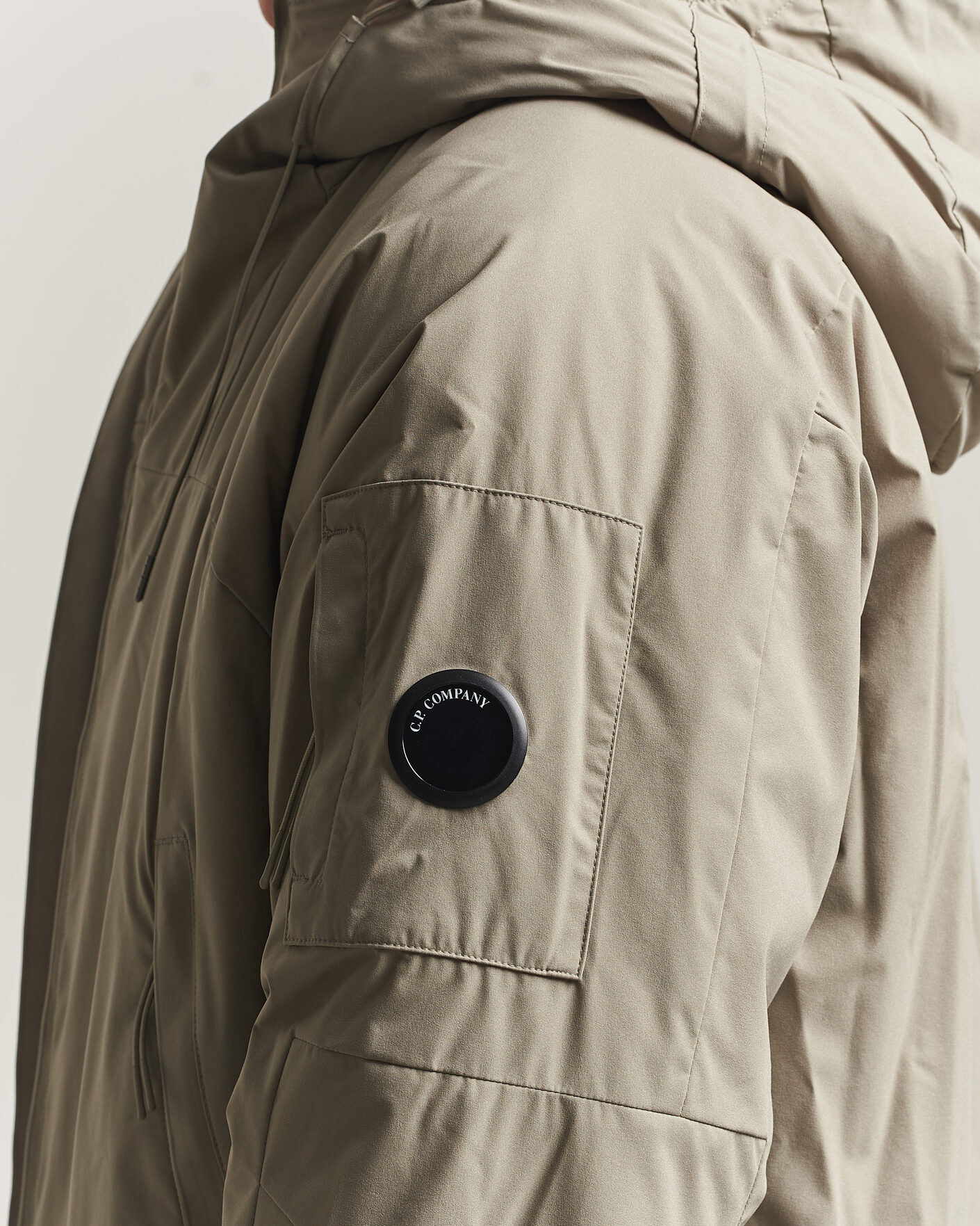 Mies | Takit | C.P. Company | Pro-Tek Lightweight Padded Hood Jacket Light Grey