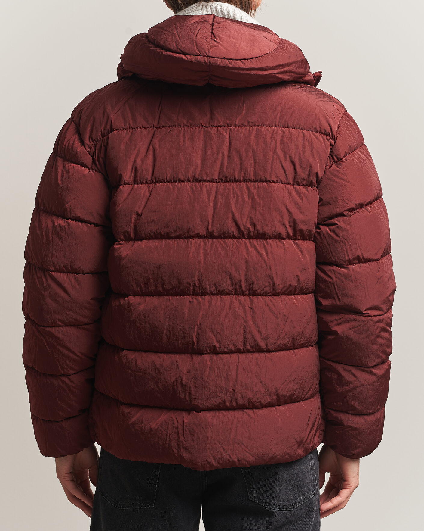 Mies | Takit | C.P. Company | Chrome-R Goggle Down Jacket Burgundy