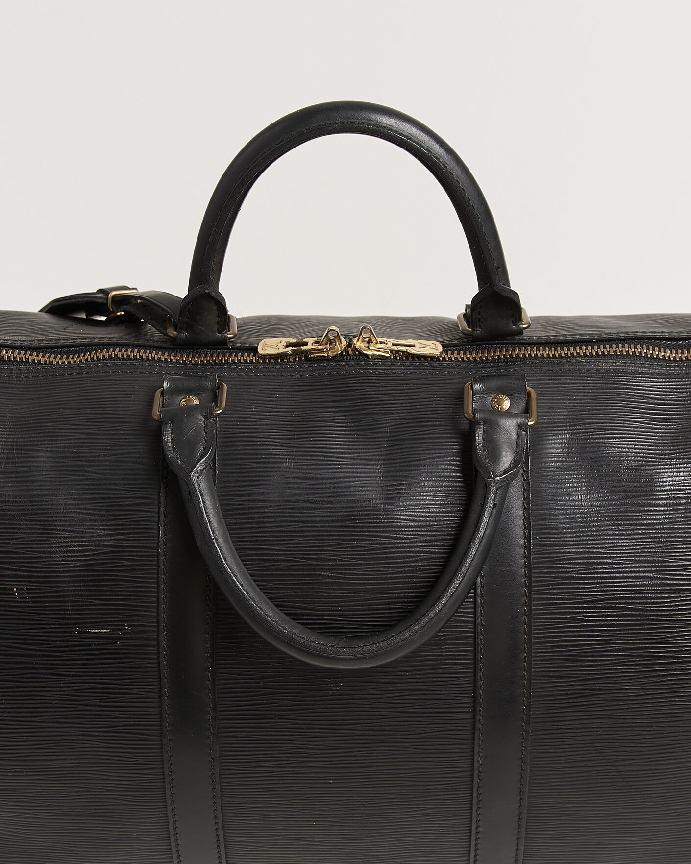 Mies | Pre-Owned & Vintage Bags | Louis Vuitton Pre-Owned | Keepall 50 Epi Leather Black