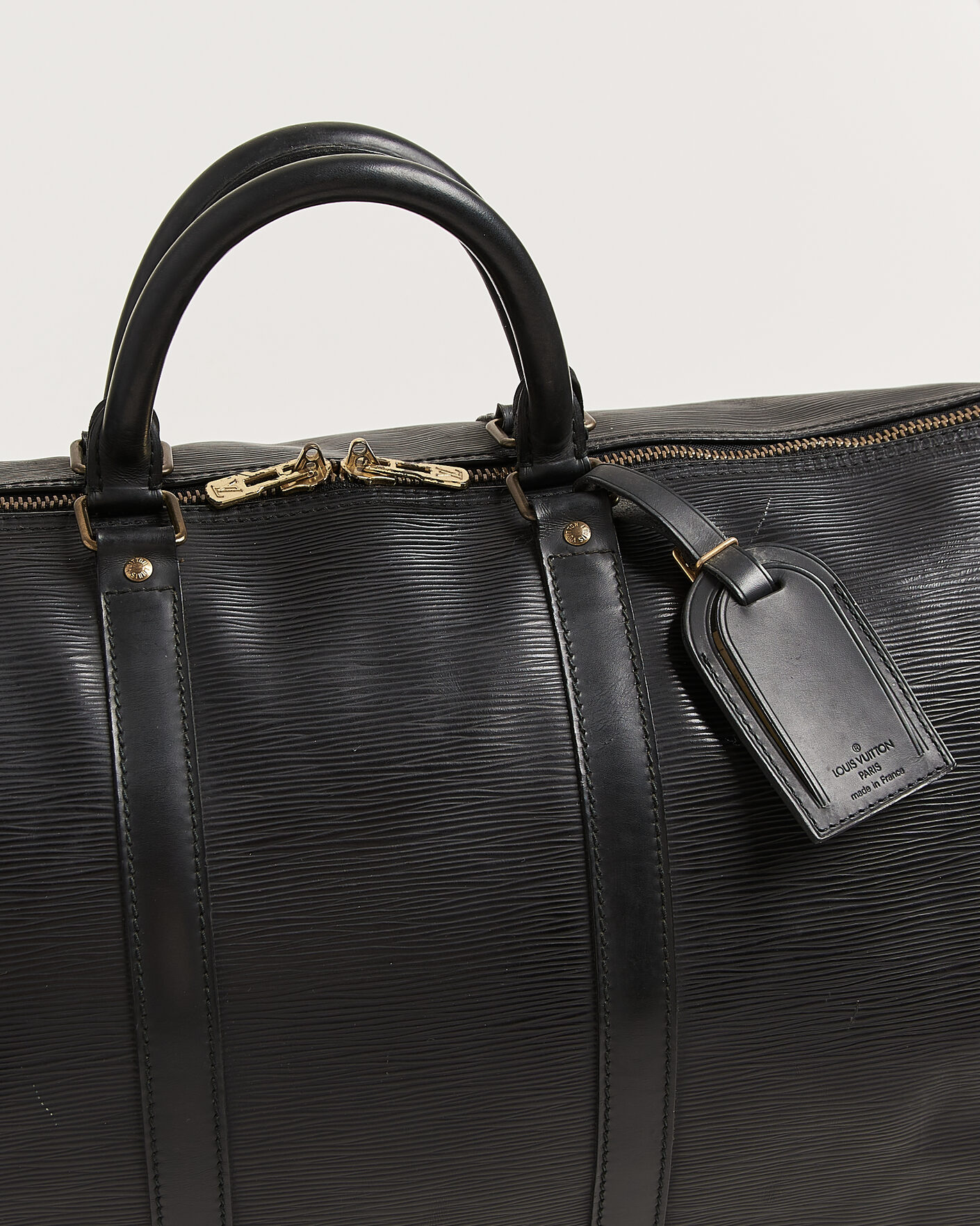 Mies | Pre-Owned & Vintage Bags | Louis Vuitton Pre-Owned | Keepall 50 Epi Leather Black
