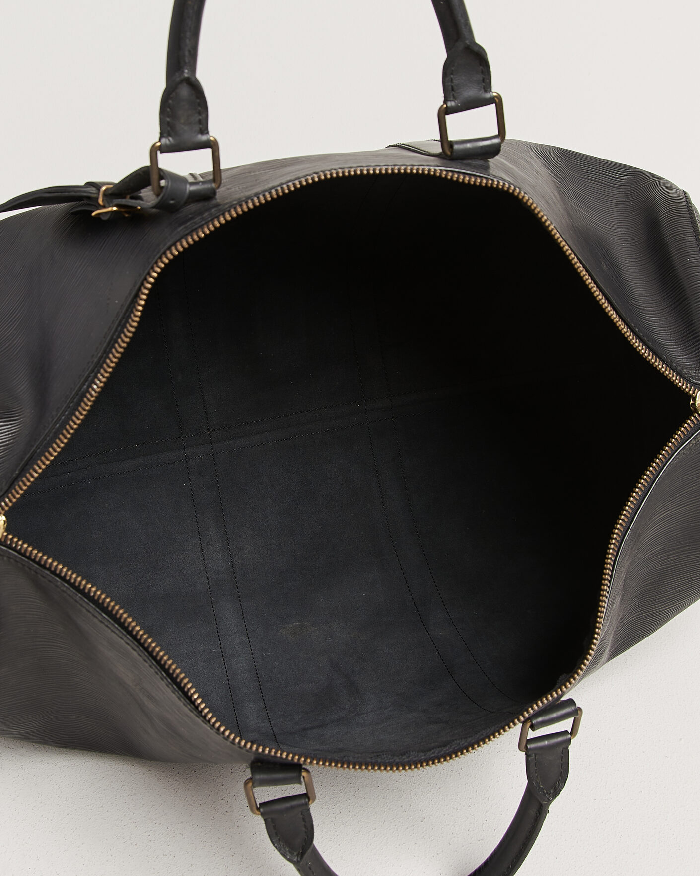 Mies | Pre-Owned & Vintage Bags | Louis Vuitton Pre-Owned | Keepall 50 Epi Leather Black