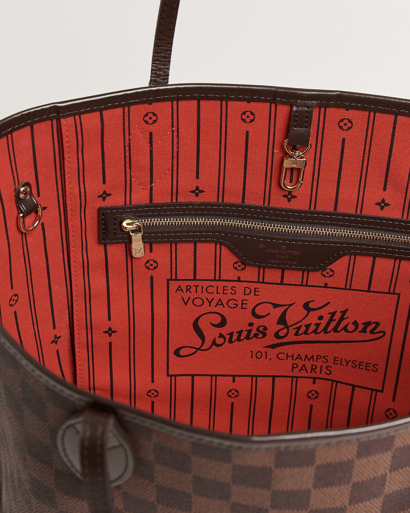 Mies | Pre-Owned & Vintage Bags | Louis Vuitton Pre-Owned | Neverfull MM Damier Ebene