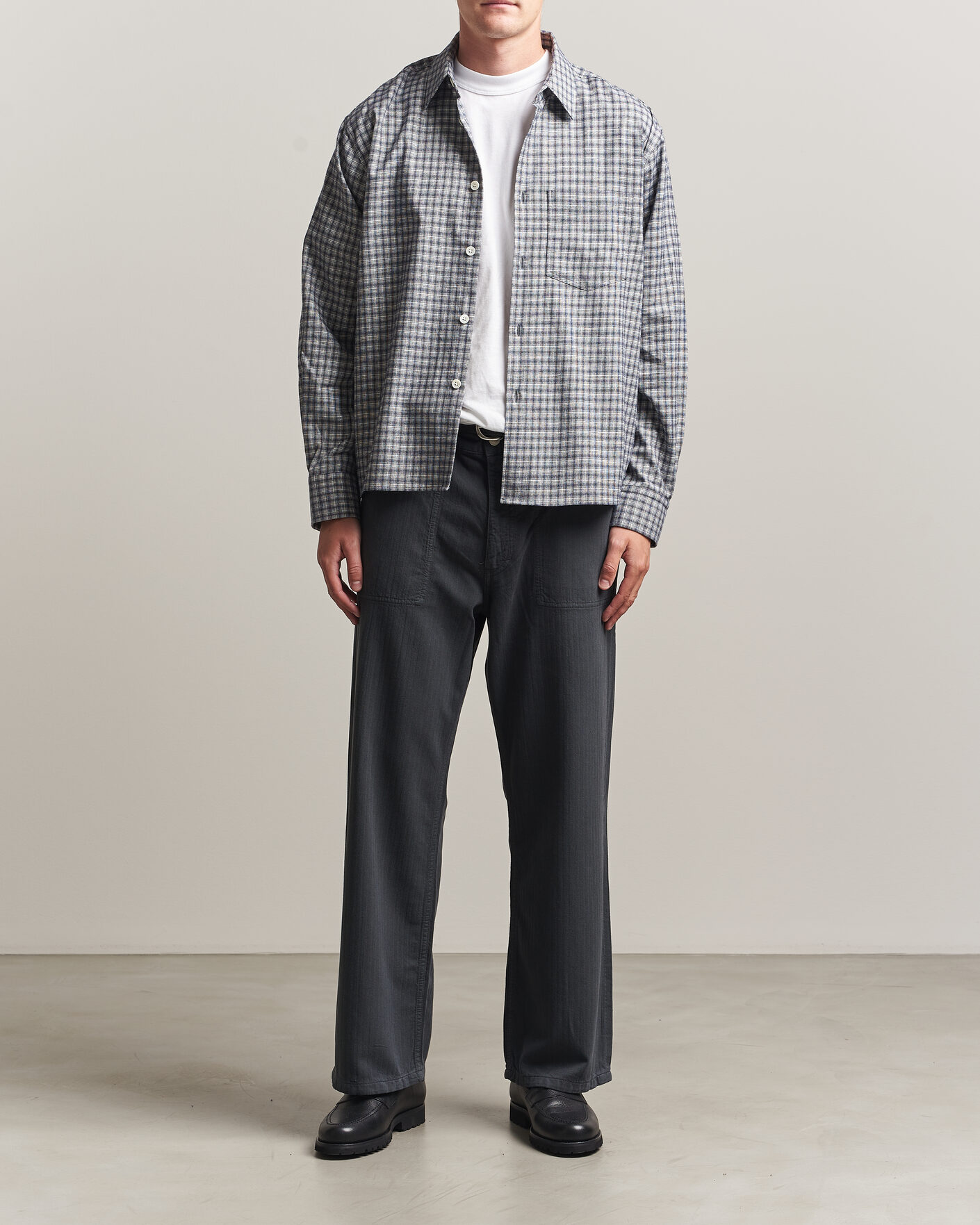 Mies | Housut | Jeanerica | Genua Worker Chino Chevron Anthracite