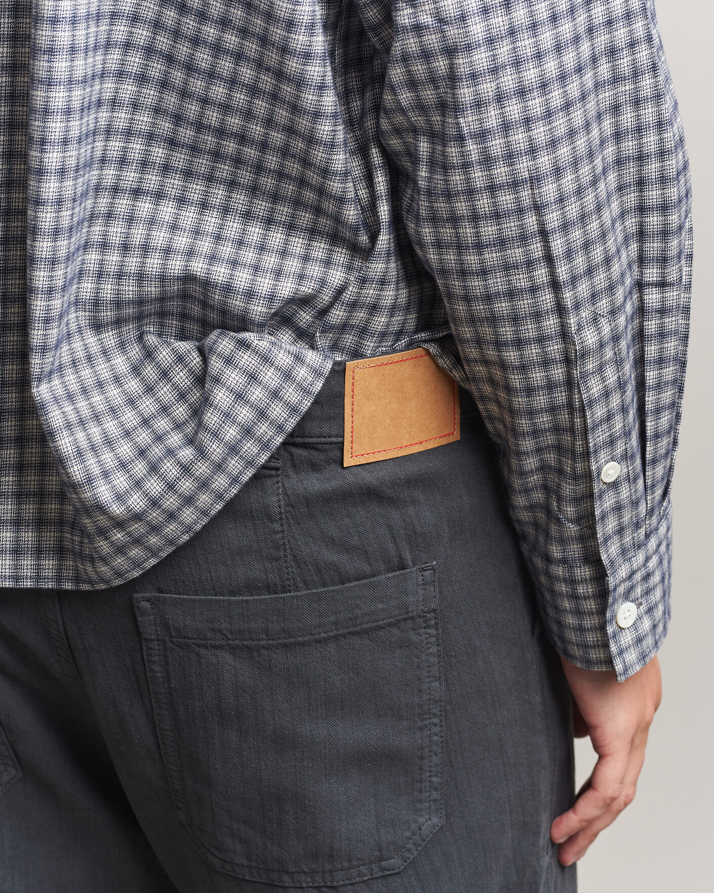 Mies | Housut | Jeanerica | Genua Worker Chino Chevron Anthracite