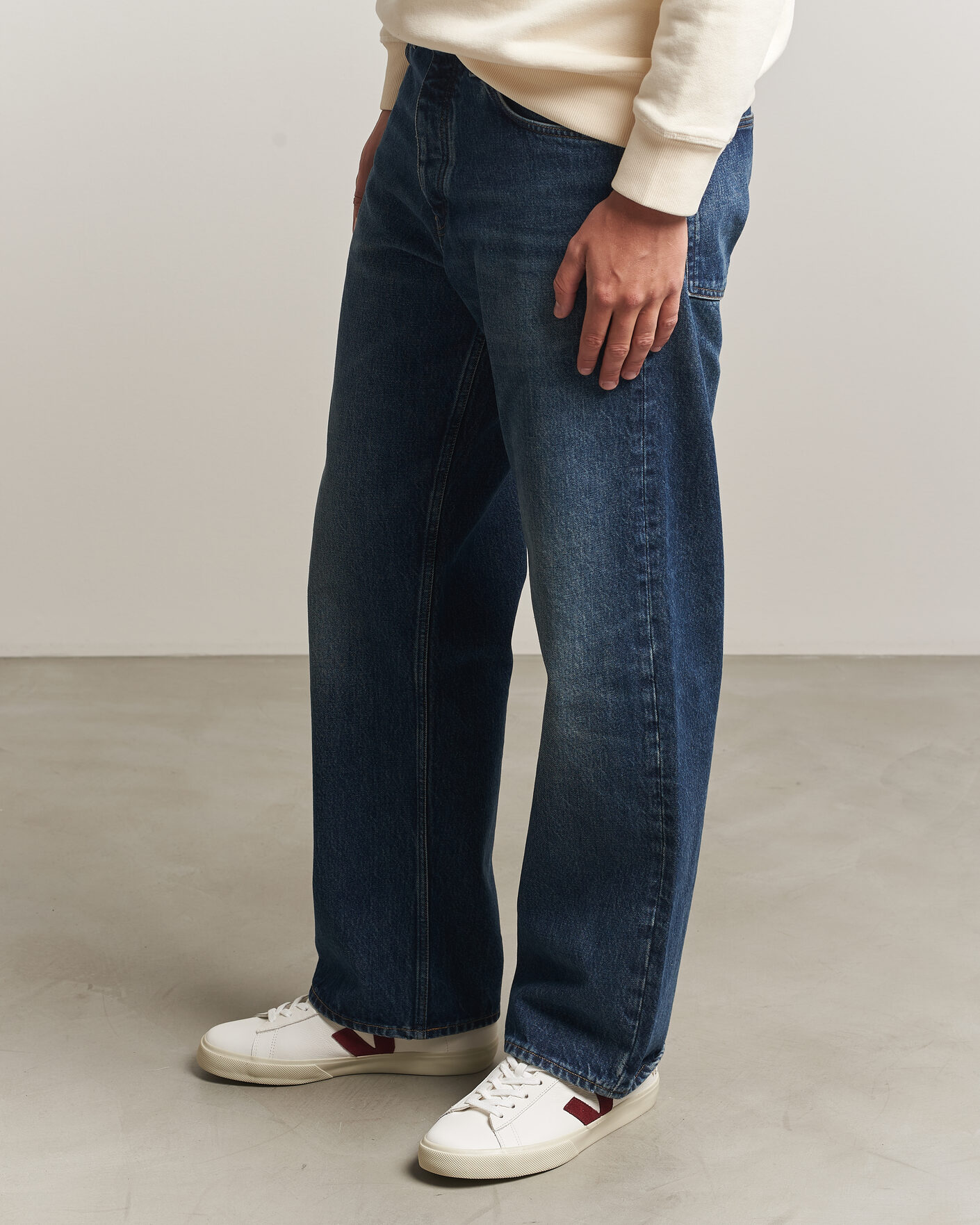 Mies | Tennarit | Veja | Campo Sneaker White/Grenat