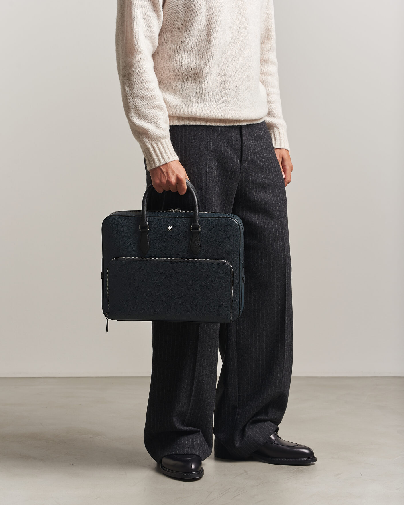 Mies | Laukut | Montblanc | Sartorial Medium Document Case Tweed Blue