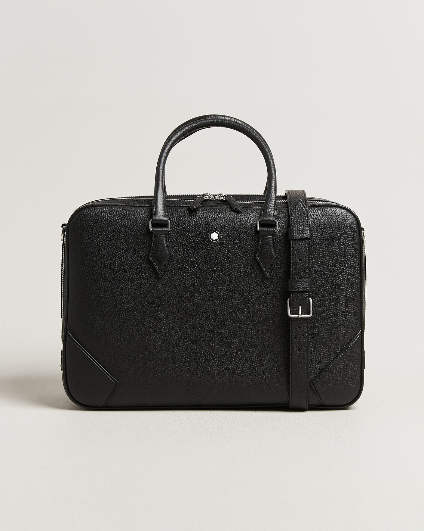 Mies | Laukut | Montblanc | Large Briefcase Grain Leather Black