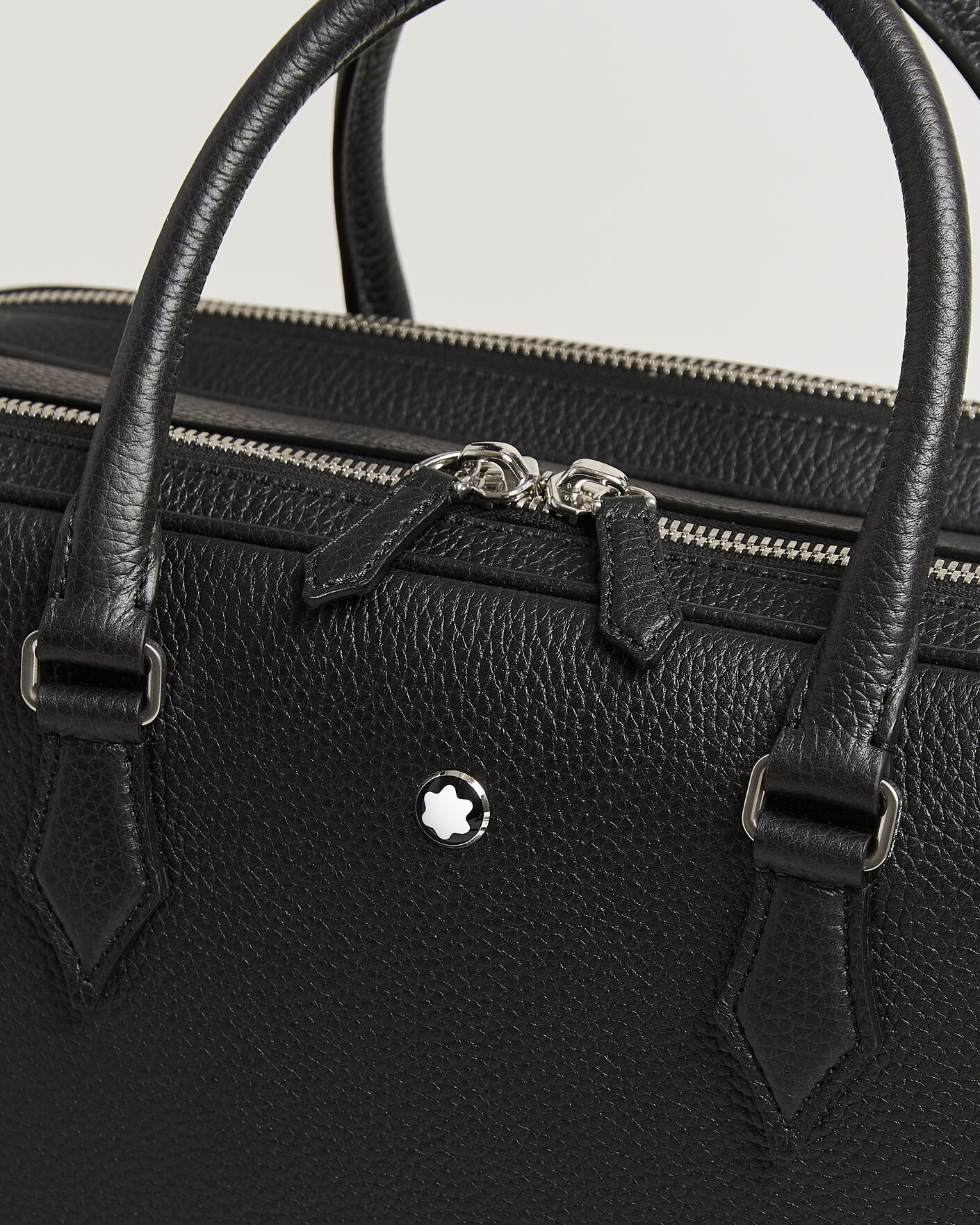 Mies | Laukut | Montblanc | Large Briefcase Grain Leather Black