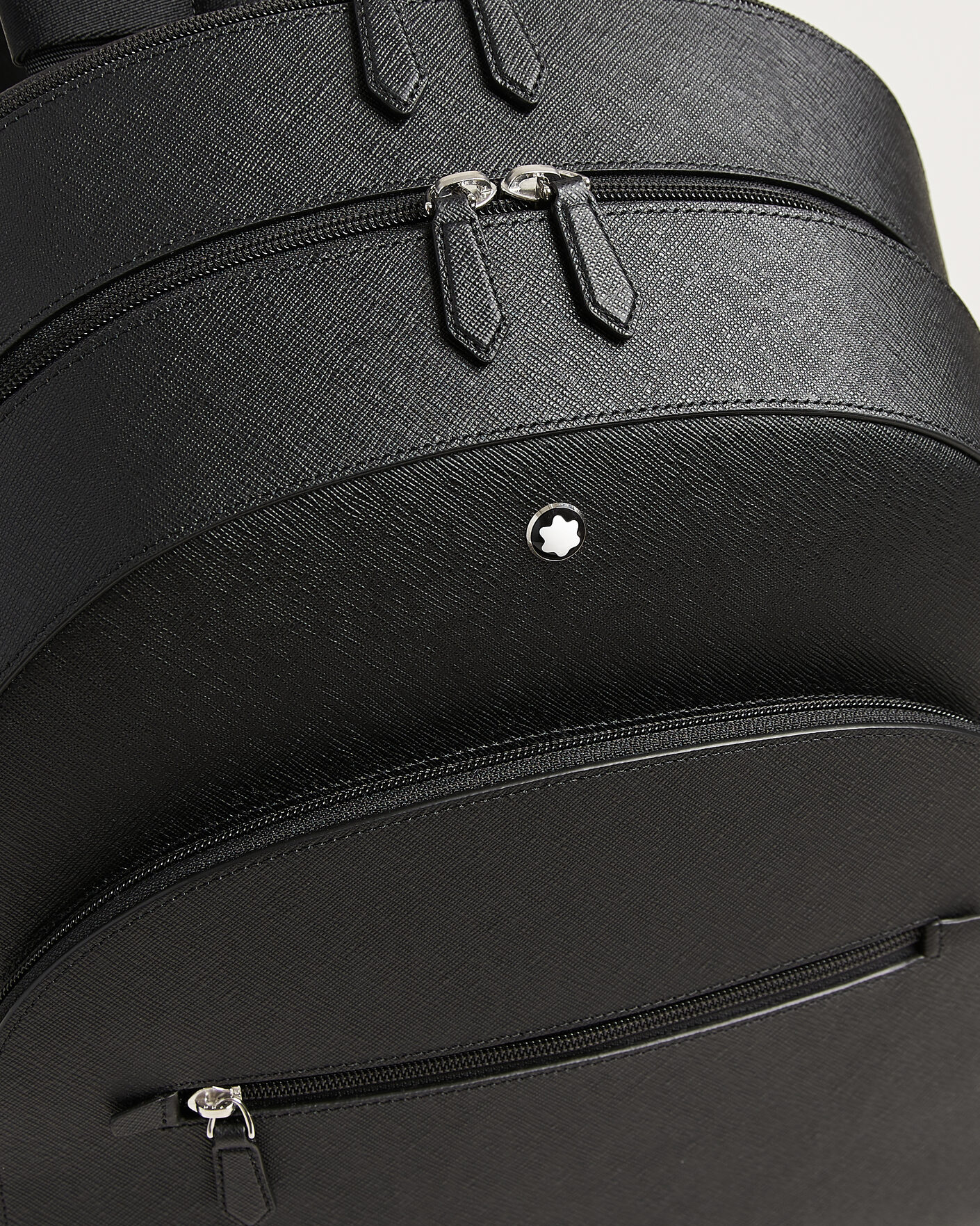 Mies | Montblanc Sartorial Large Backpack 3 Compartments Black | Montblanc | Sartorial Large Backpack 3 Compartments Black