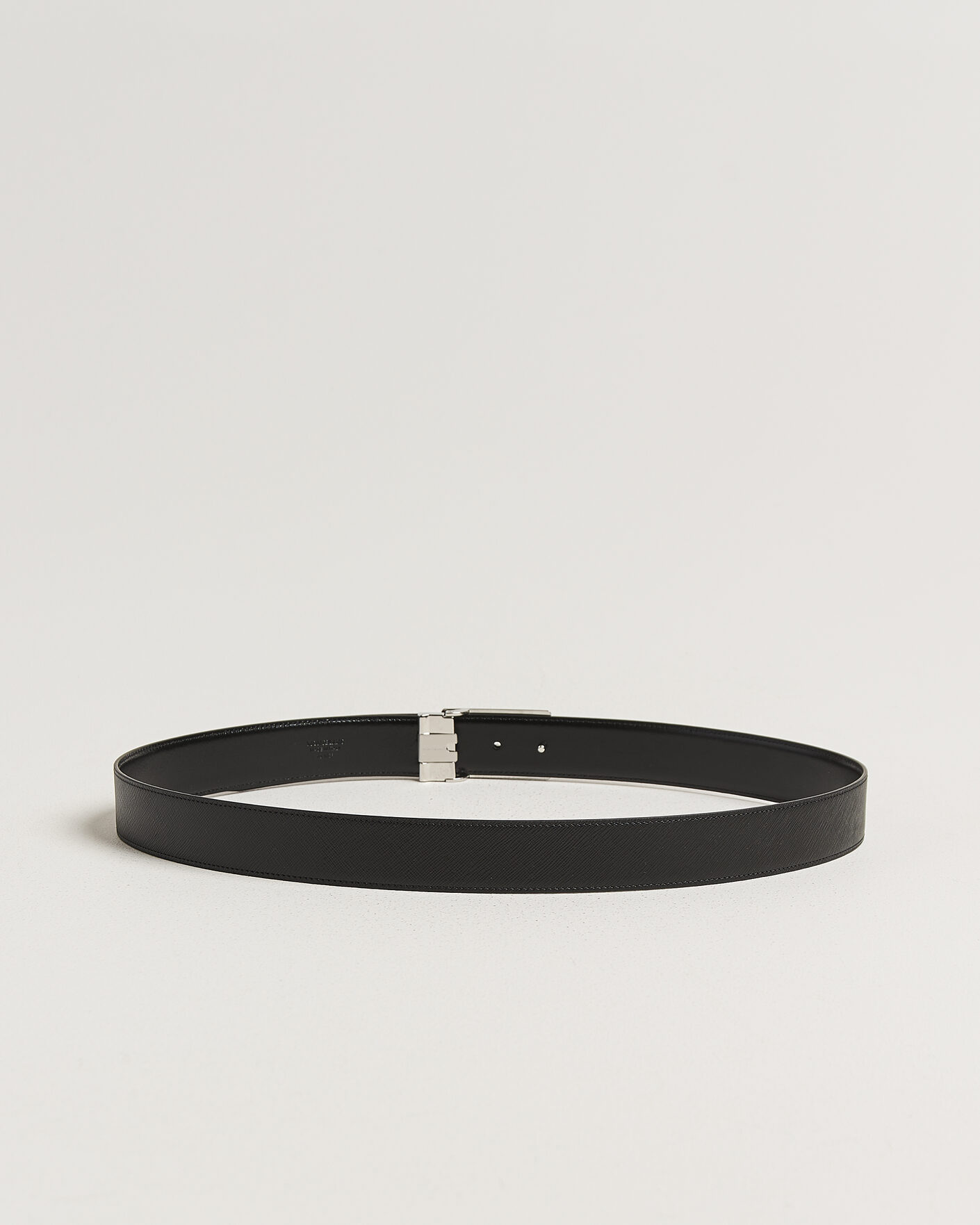 Mies | Vyöt | Montblanc | 35mm Reversible Sartorial/Calf Logo Belt Black