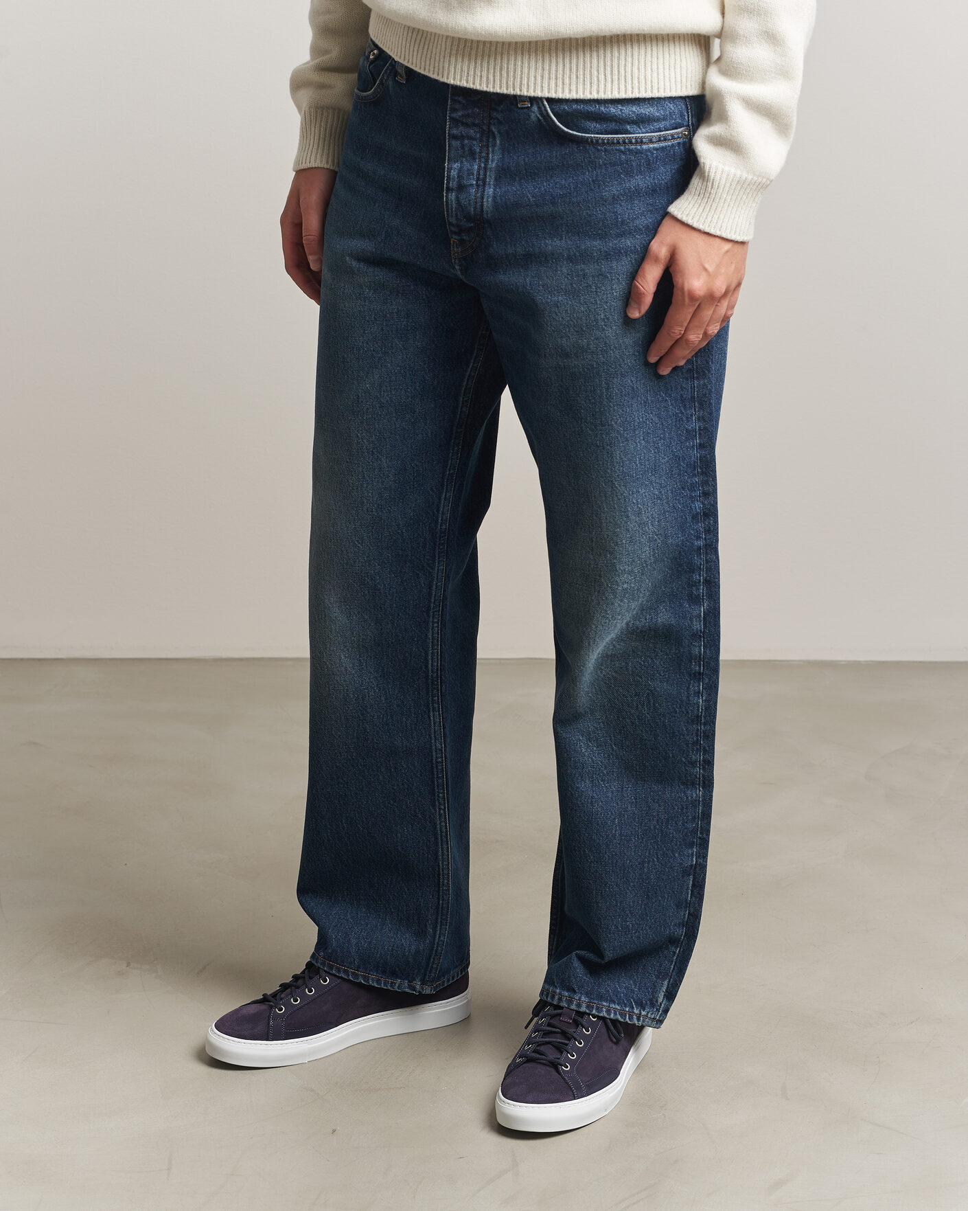 Mies | Tennarit | Diemme | Veneto Low Sneaker Dark Navy Suede