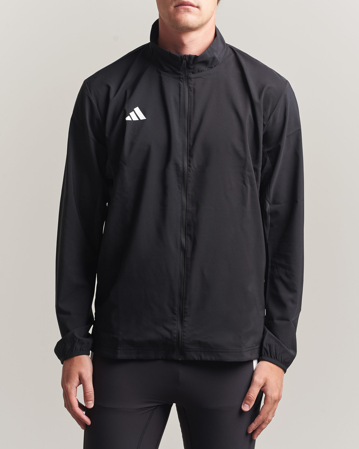 Mies | Takit | adidas Performance | Adizero Running Full Zip Black