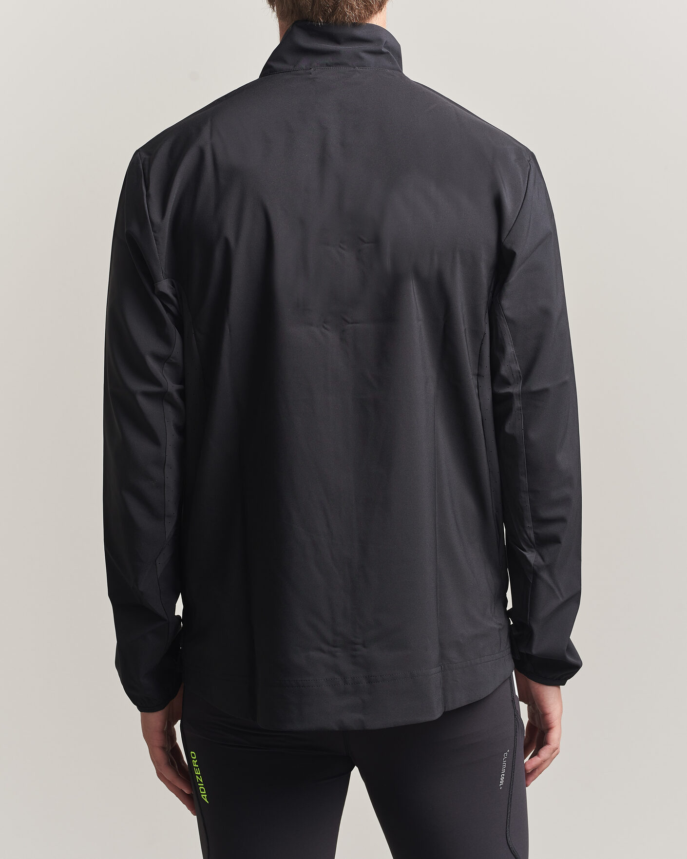 Mies | Puserot | adidas Performance | Adizero Running Full Zip Black