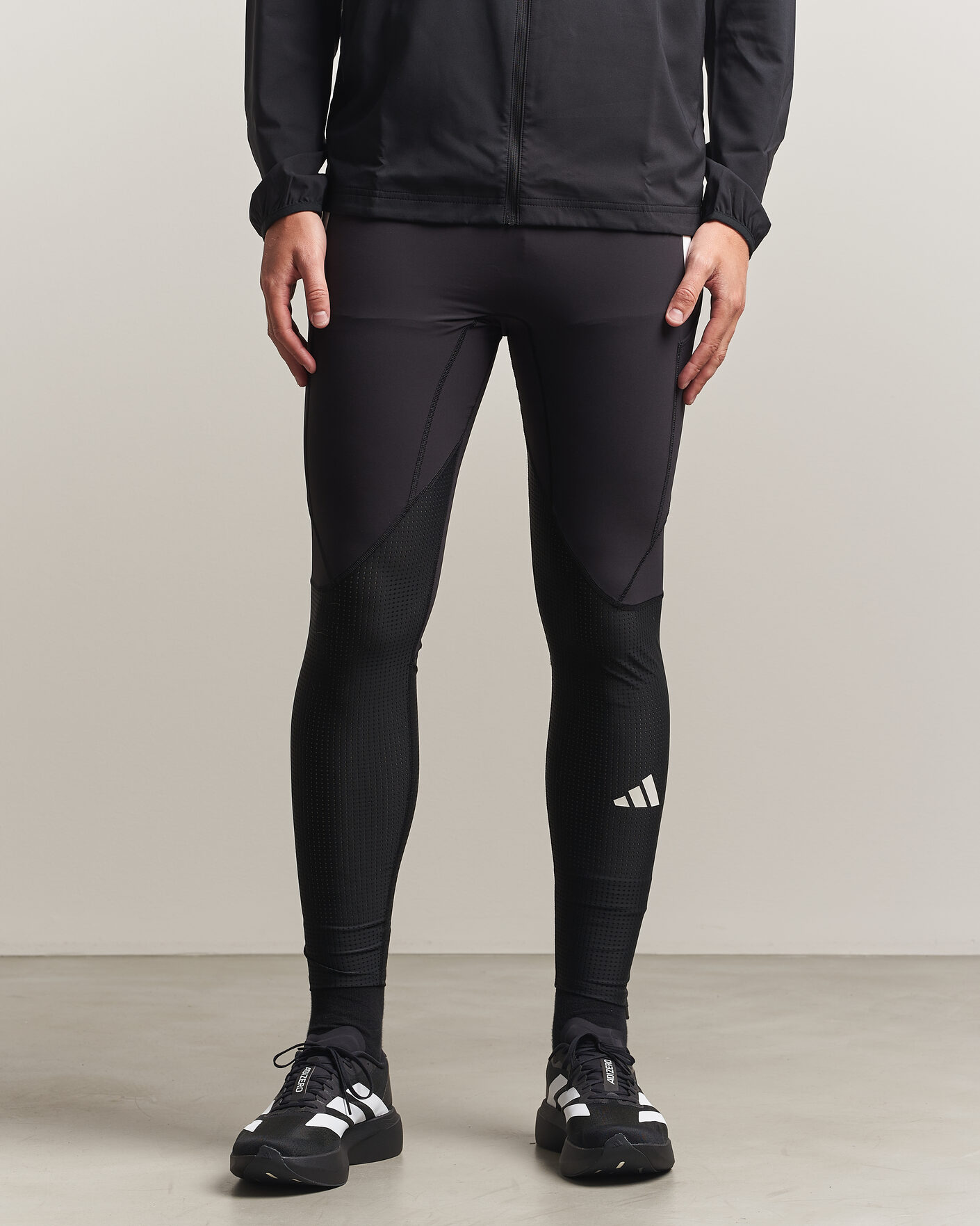 Mies | Housut | adidas Performance | Adizero Running Tights Black