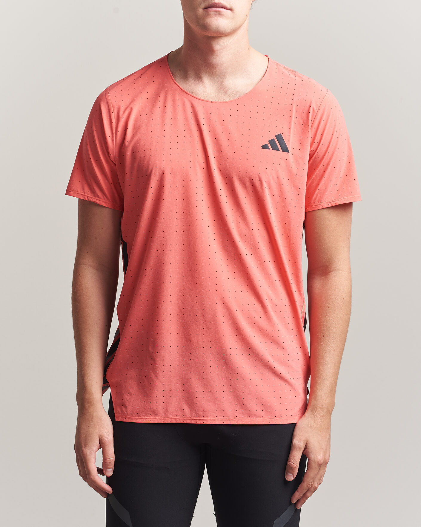 Mies | T-paidat | adidas Performance | Adizero Running T-Shirt Red