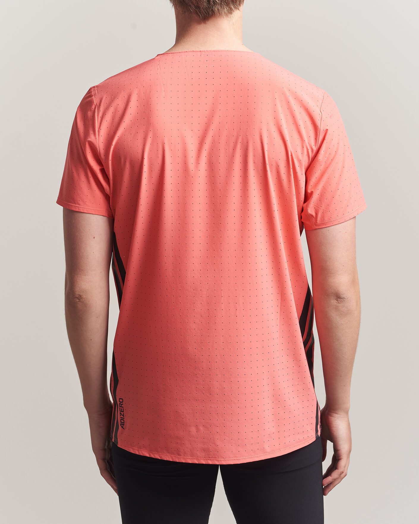 Mies | T-paidat | adidas Performance | Adizero Running T-Shirt Red