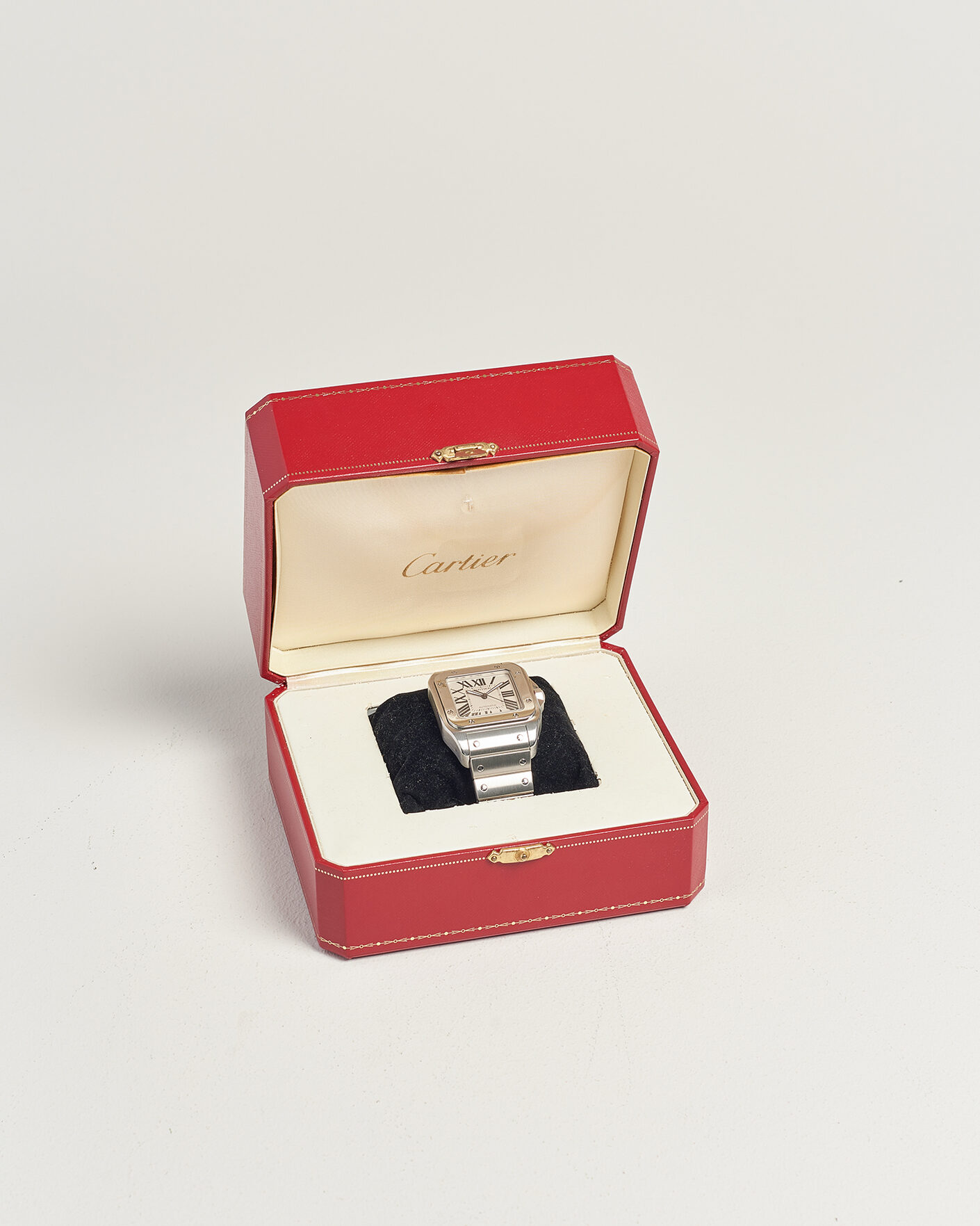 Mies | Pre-Owned & Vintage Watches | Cartier Pre-Owned | Santos Large