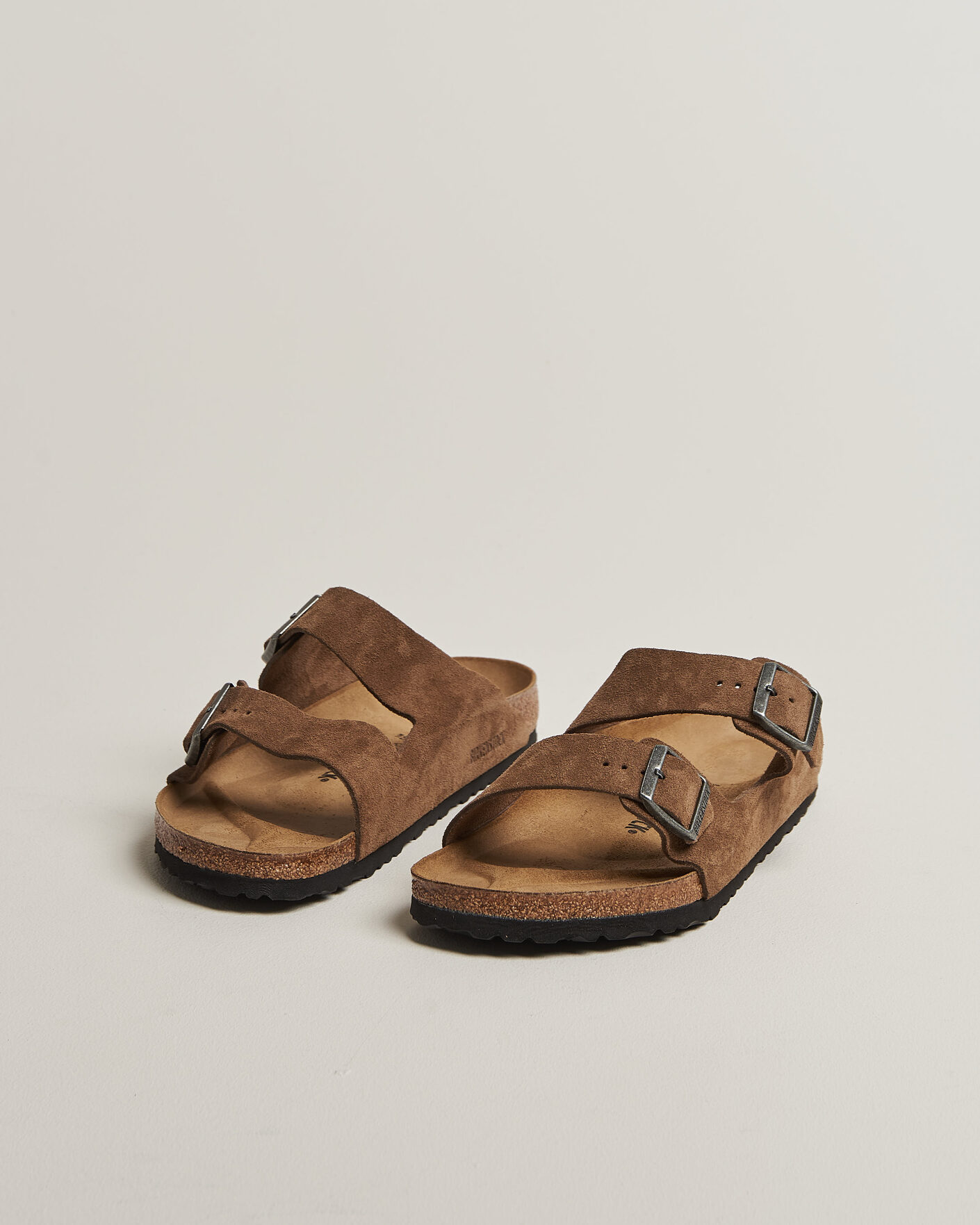 Mies | Sandaalit ja tohvelit | BIRKENSTOCK | Arizona Classic Footbed Dark Tea Suede