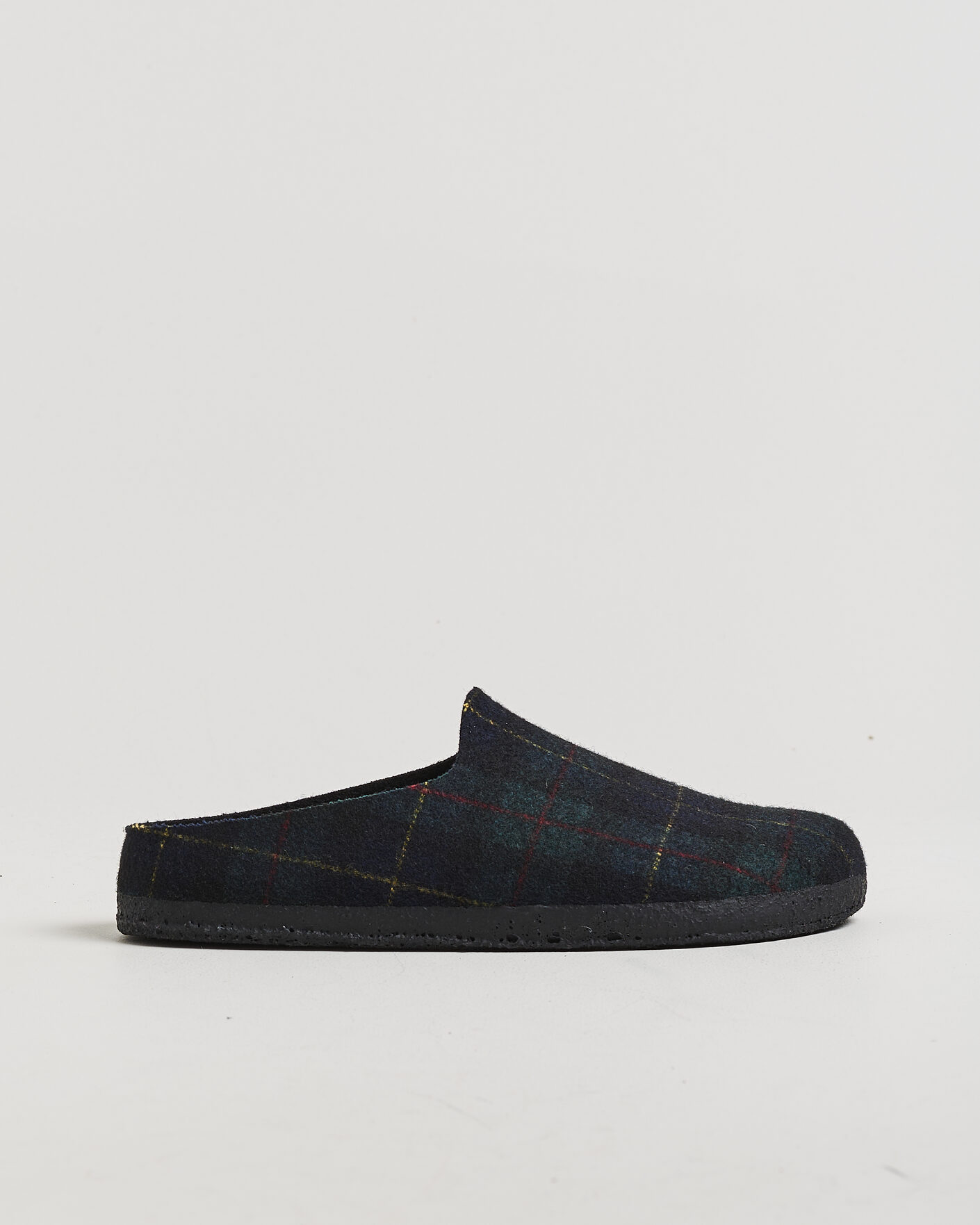 Mies | Sandaalit ja tohvelit | BIRKENSTOCK | Amsterdam Wrapped Dip Shearling Green Navy Plaid