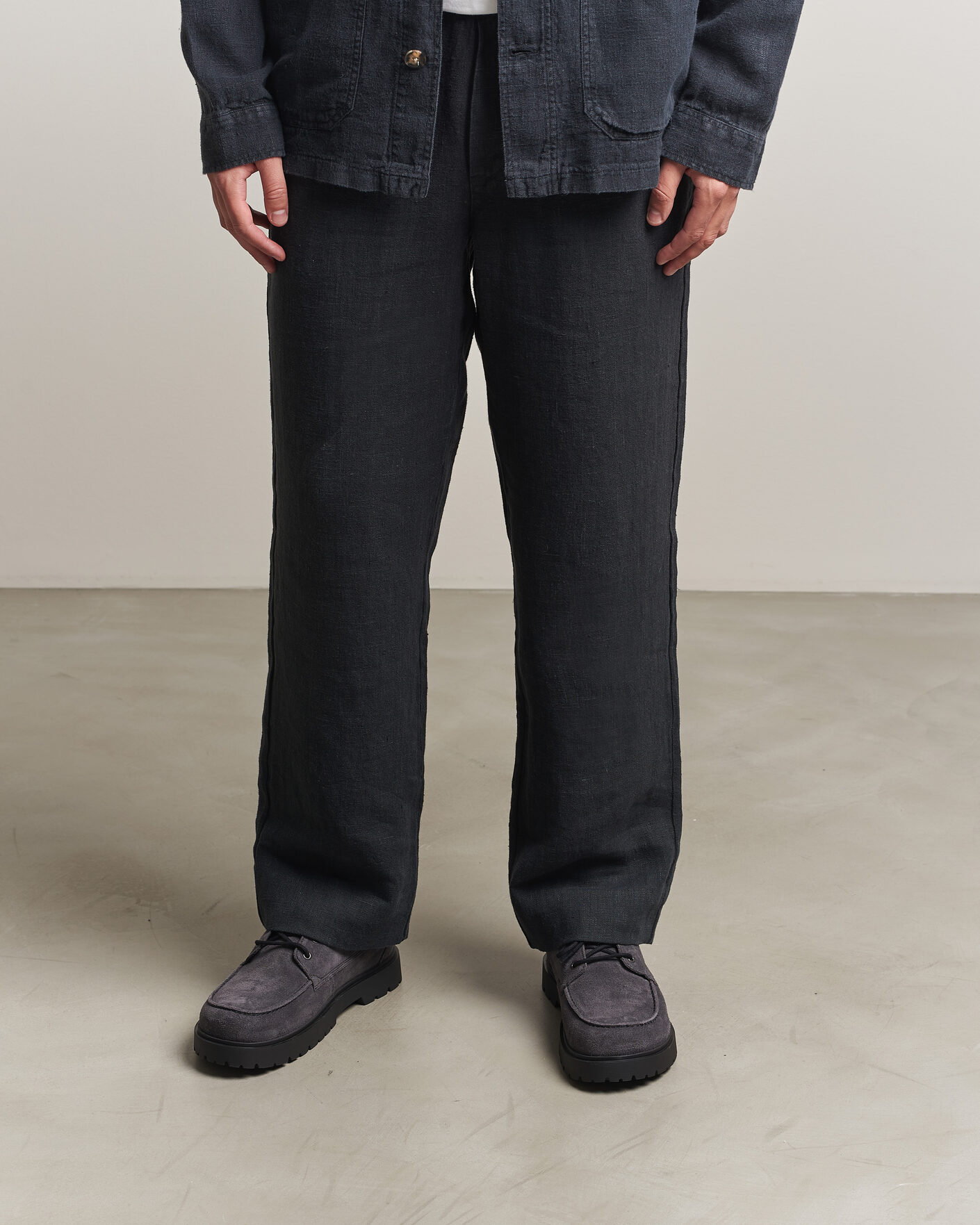 Mies | Derby-kengät | BIRKENSTOCK | Highwood Moc Lace Charcoal Suede
