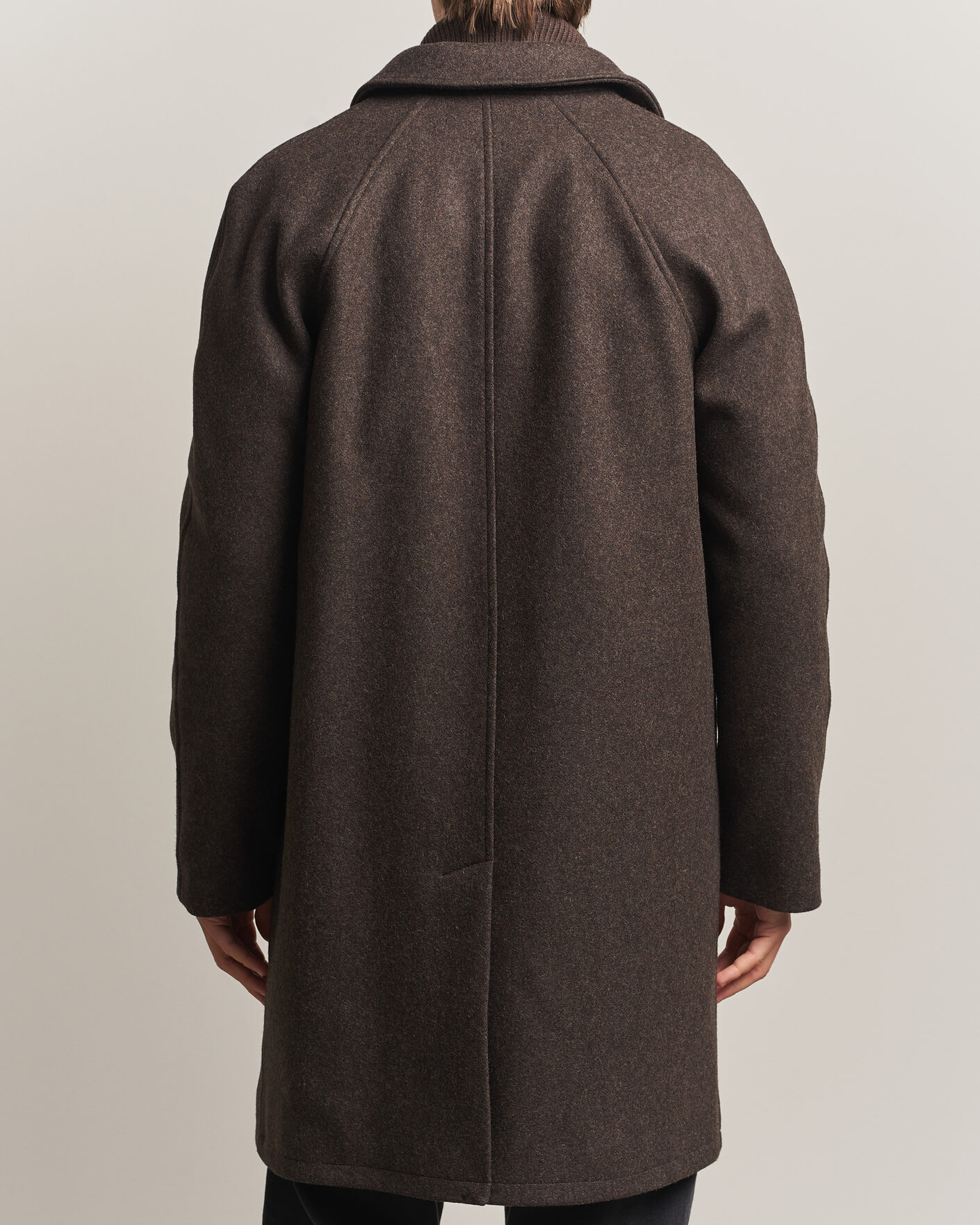 Mies | Takit | A.P.C. | Auster Wool Coat Maroon Melange