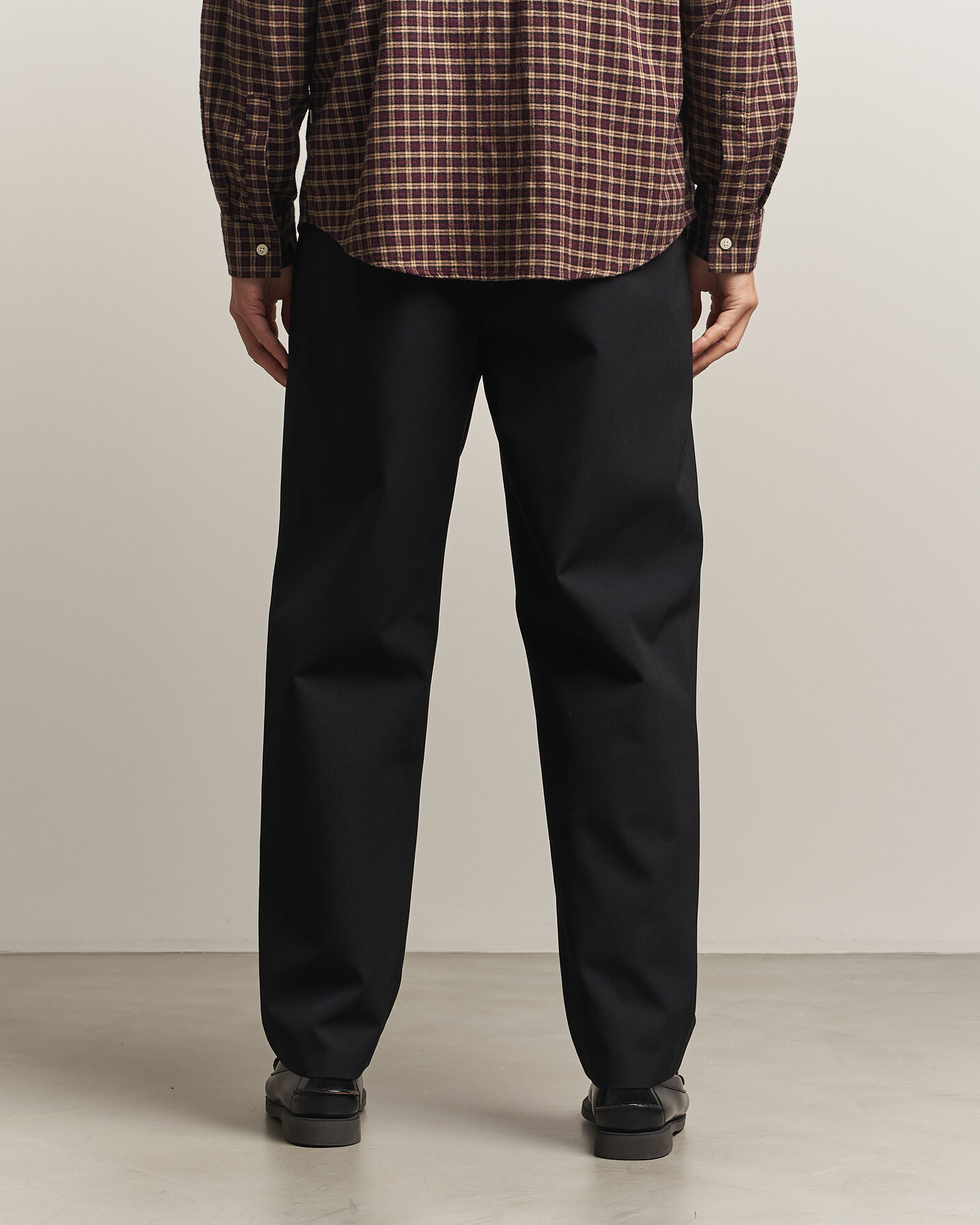 Mies | Housut | A.P.C. | Renato Pleated Trousers Black