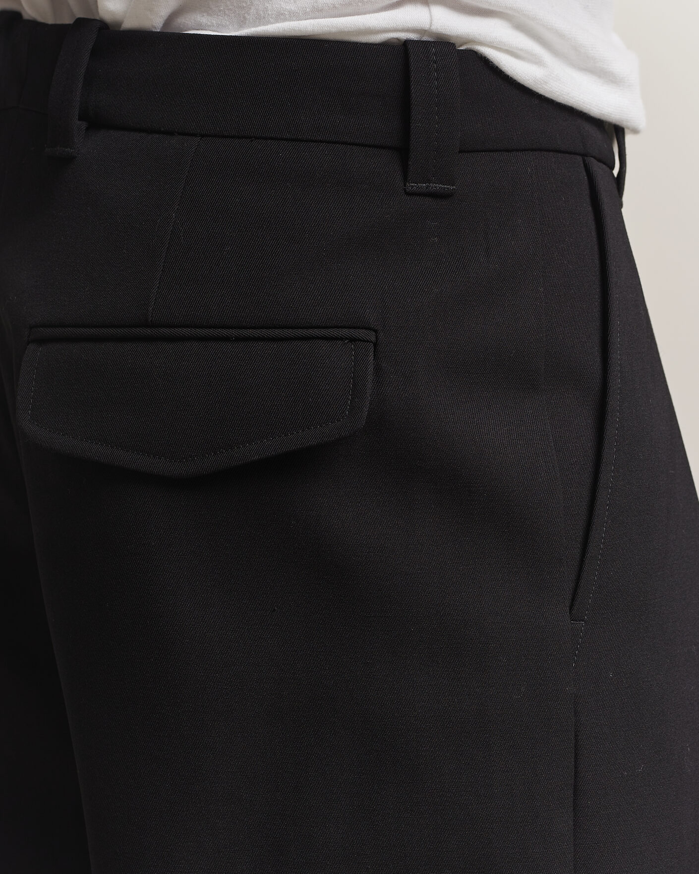 Mies | Housut | A.P.C. | Renato Pleated Trousers Black