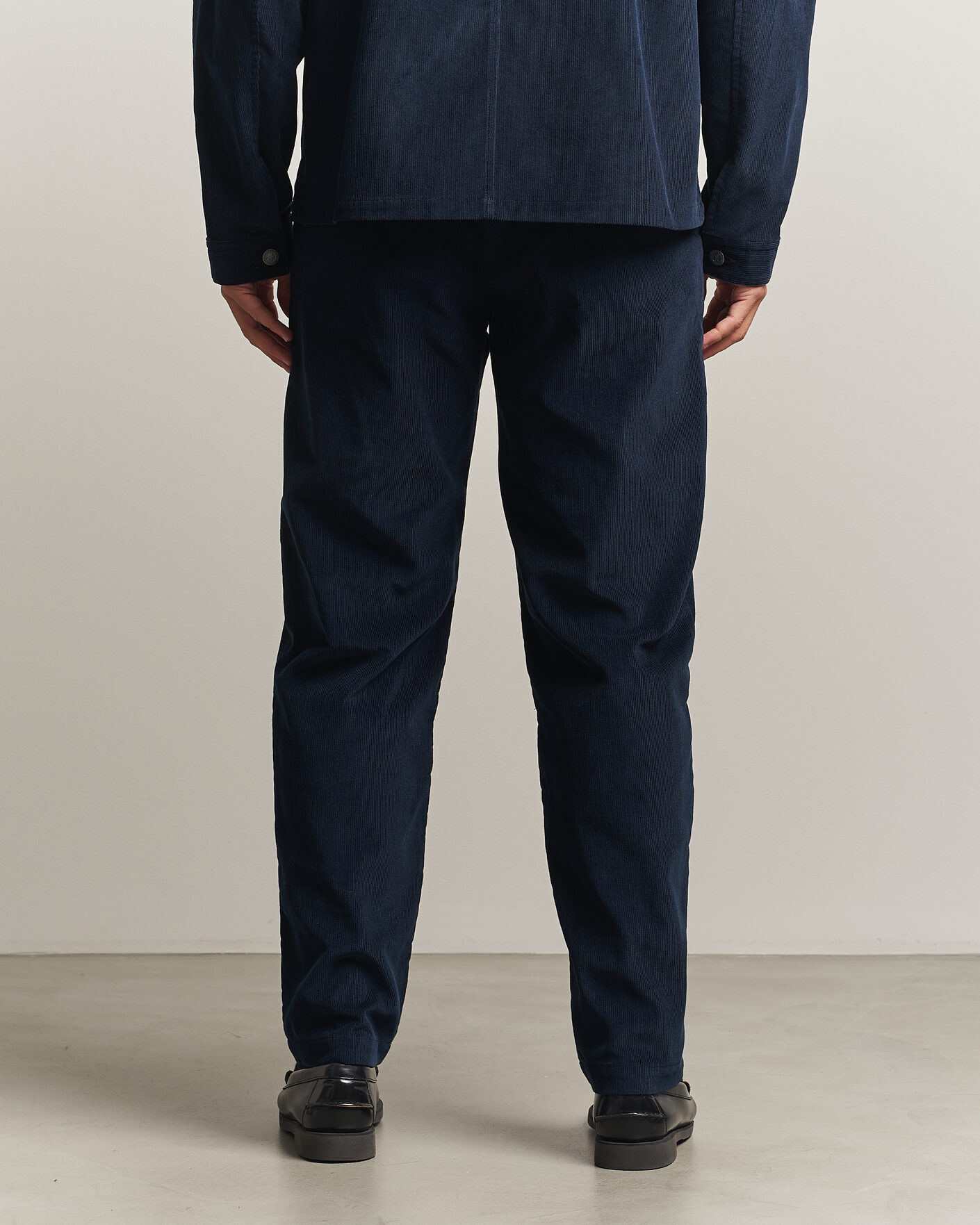 Mies | Housut | A.P.C. | Lawrence Corduroy Trousers Dark Navy