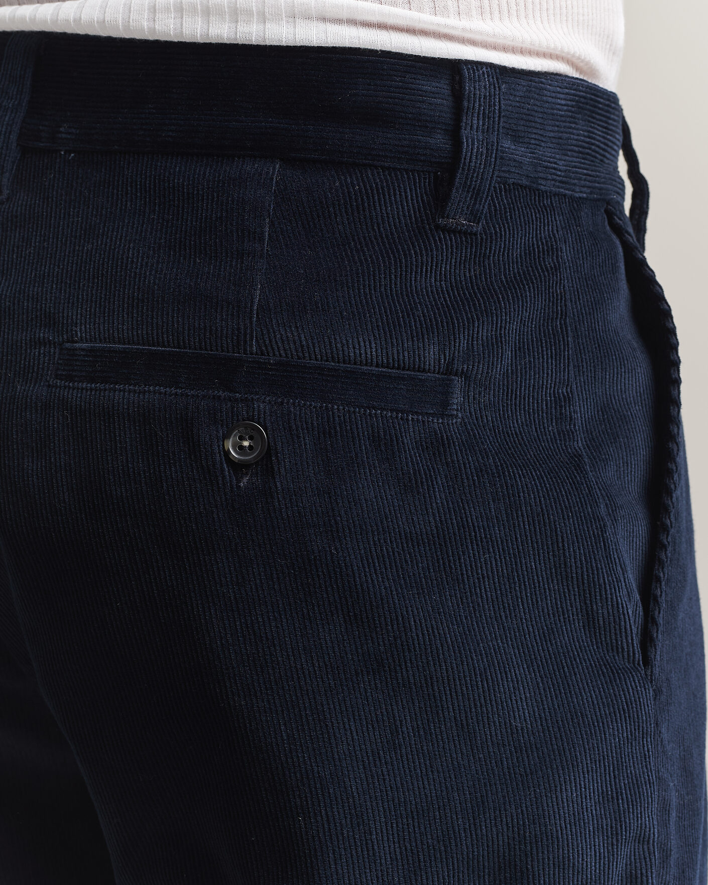 Mies | Housut | A.P.C. | Lawrence Corduroy Trousers Dark Navy