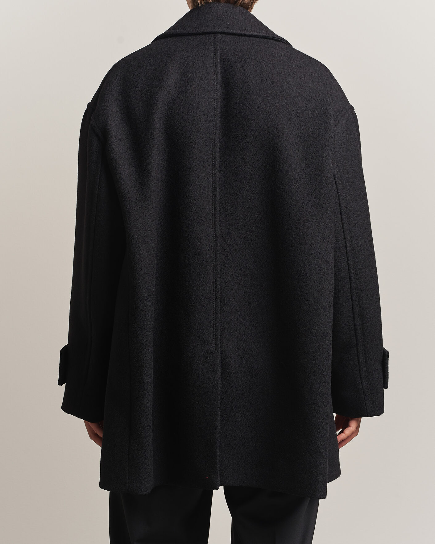 Mies | Takit | AMI | Wool Peacoat Black