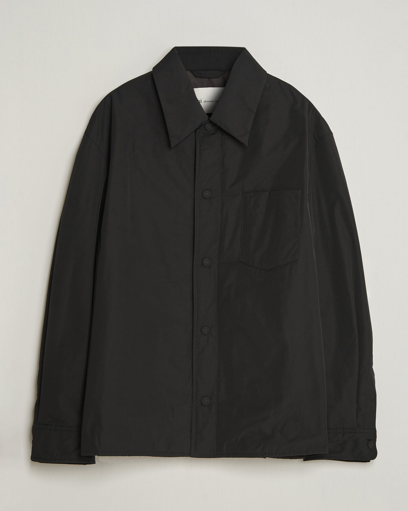 Mies | Takit | AMI | Padded Shirt Jacket Black