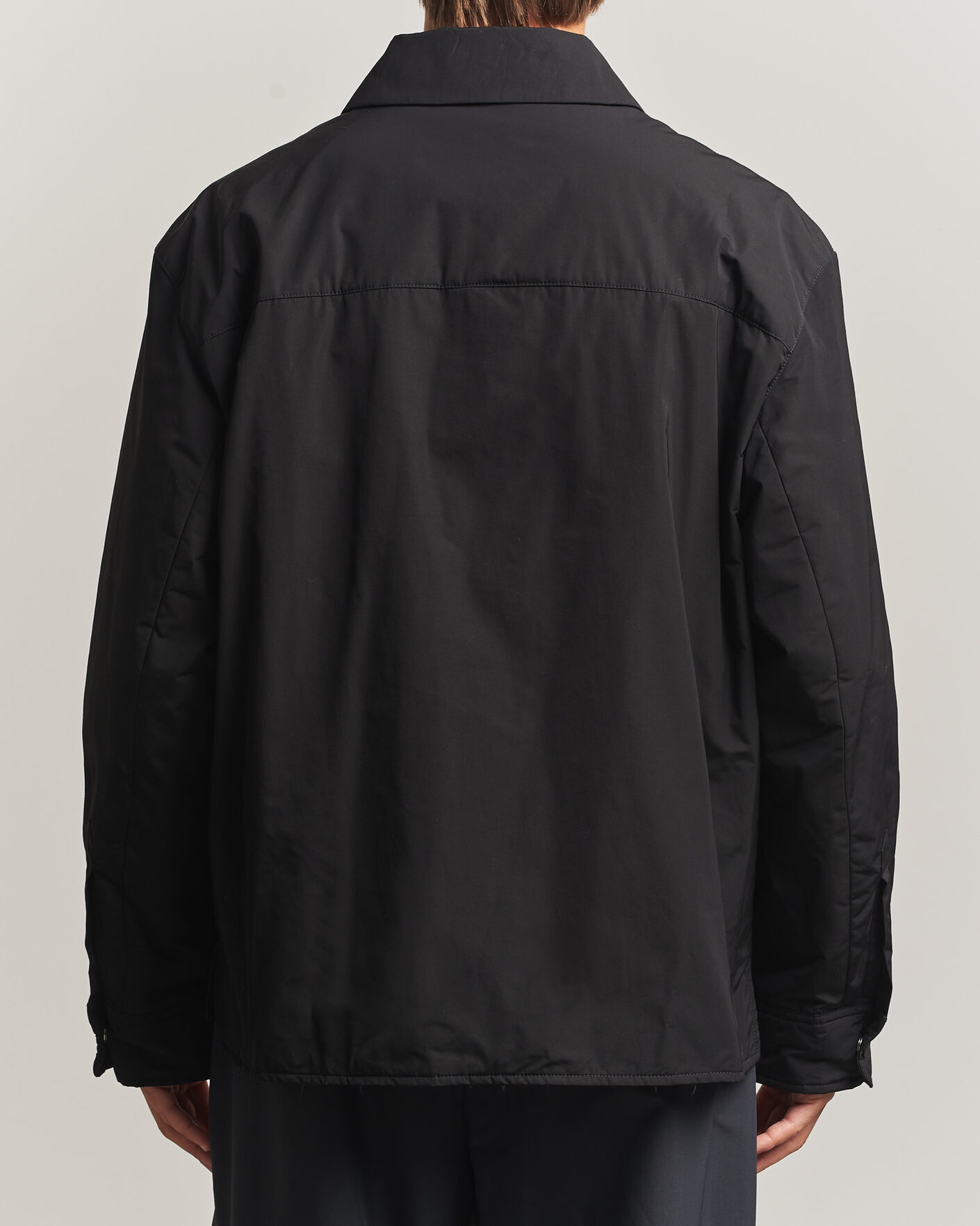 Mies | Takit | AMI | Padded Shirt Jacket Black