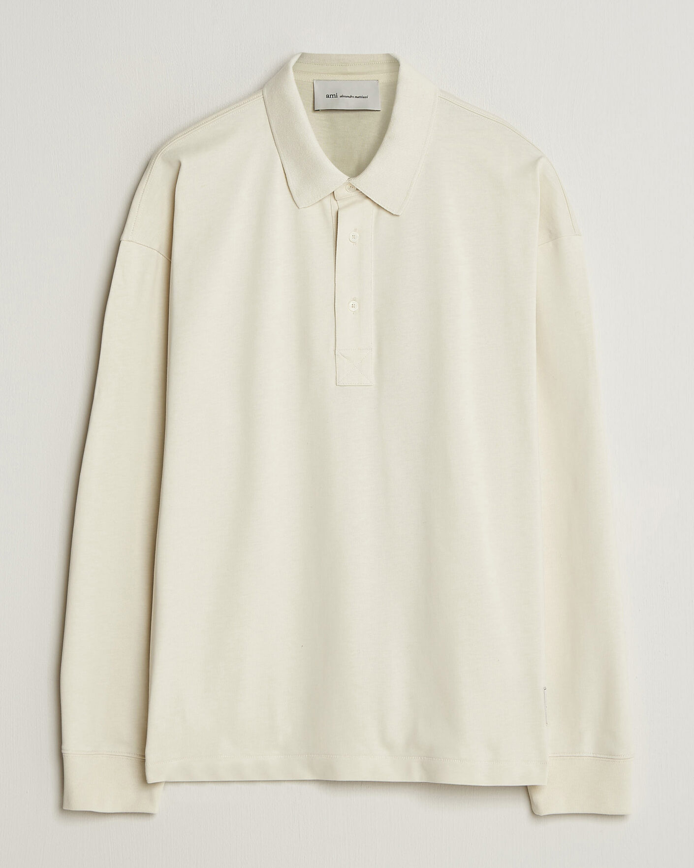 Mies | Puserot | AMI | Heritage Logo Rugger Ivory