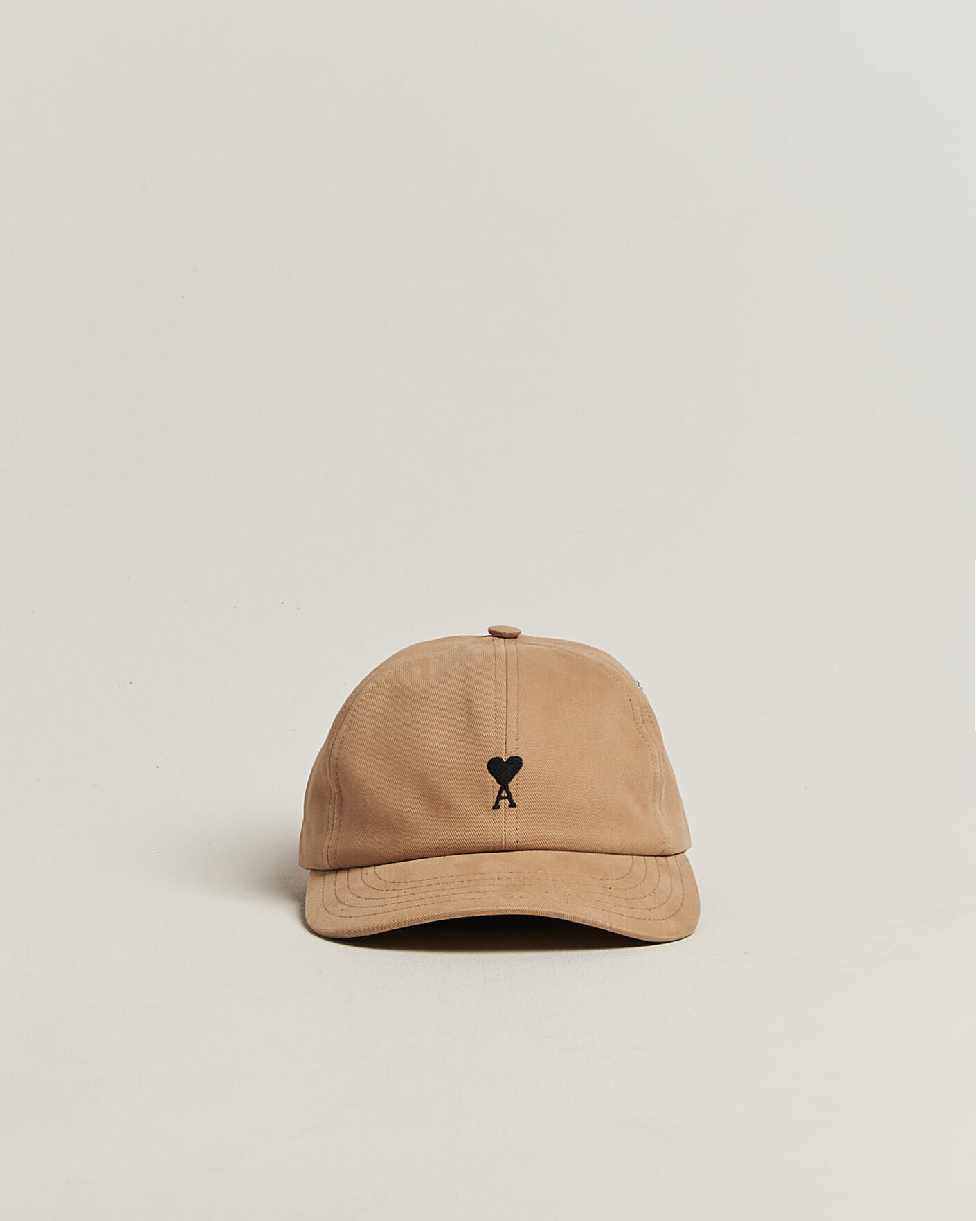 Mies | Päähineet | AMI | Contrasted Heart Logo Cap Beige Mastic