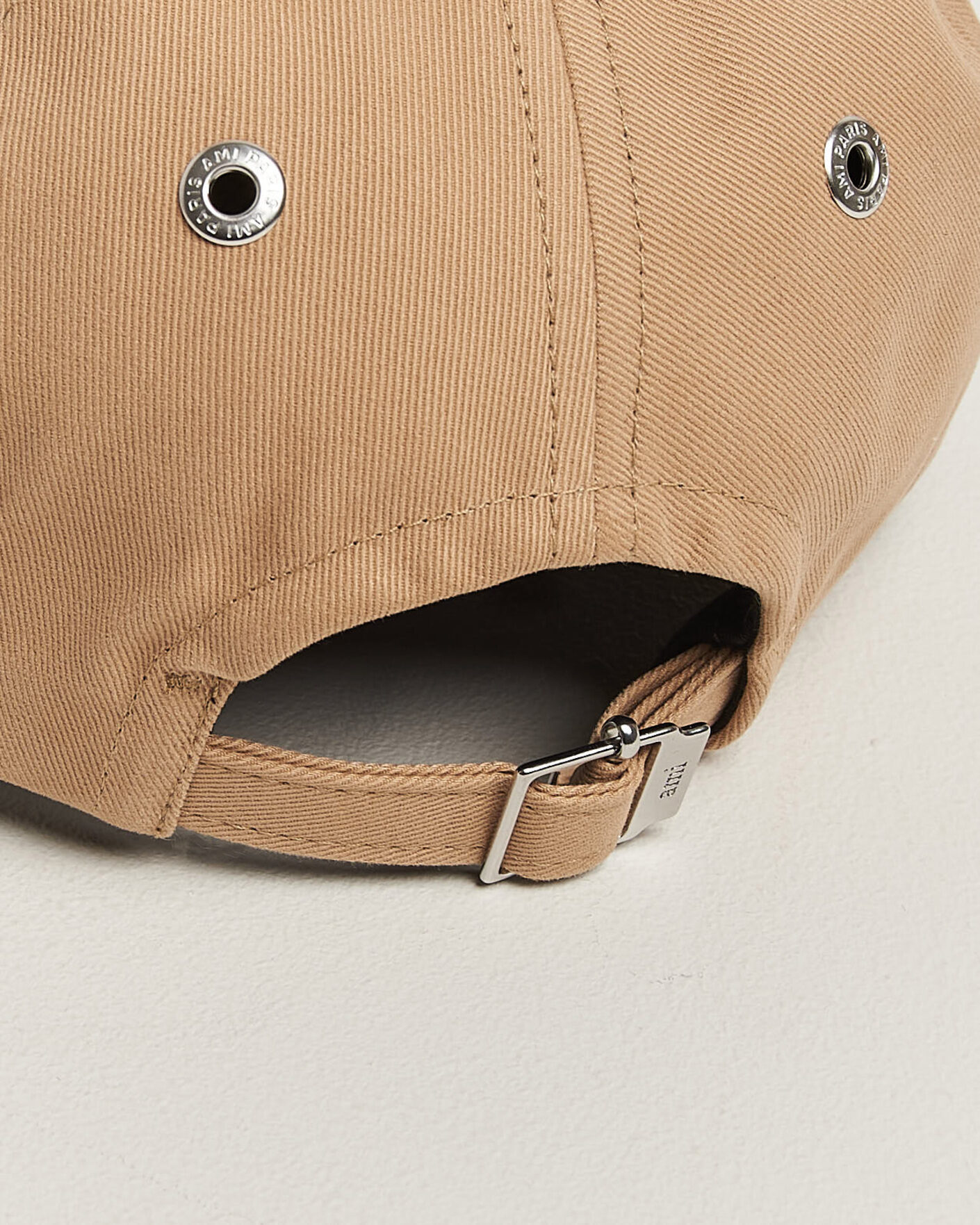 Mies | Päähineet | AMI | Contrasted Heart Logo Cap Beige Mastic