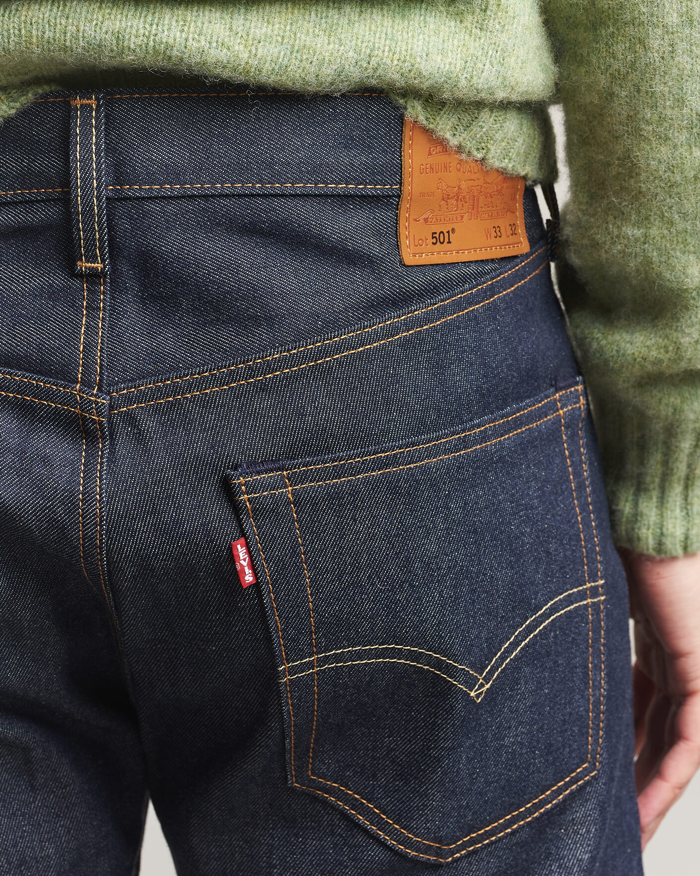 Mies | Farkut | Levi's | 501 Original Jeans Hudson Selvedge Rigid