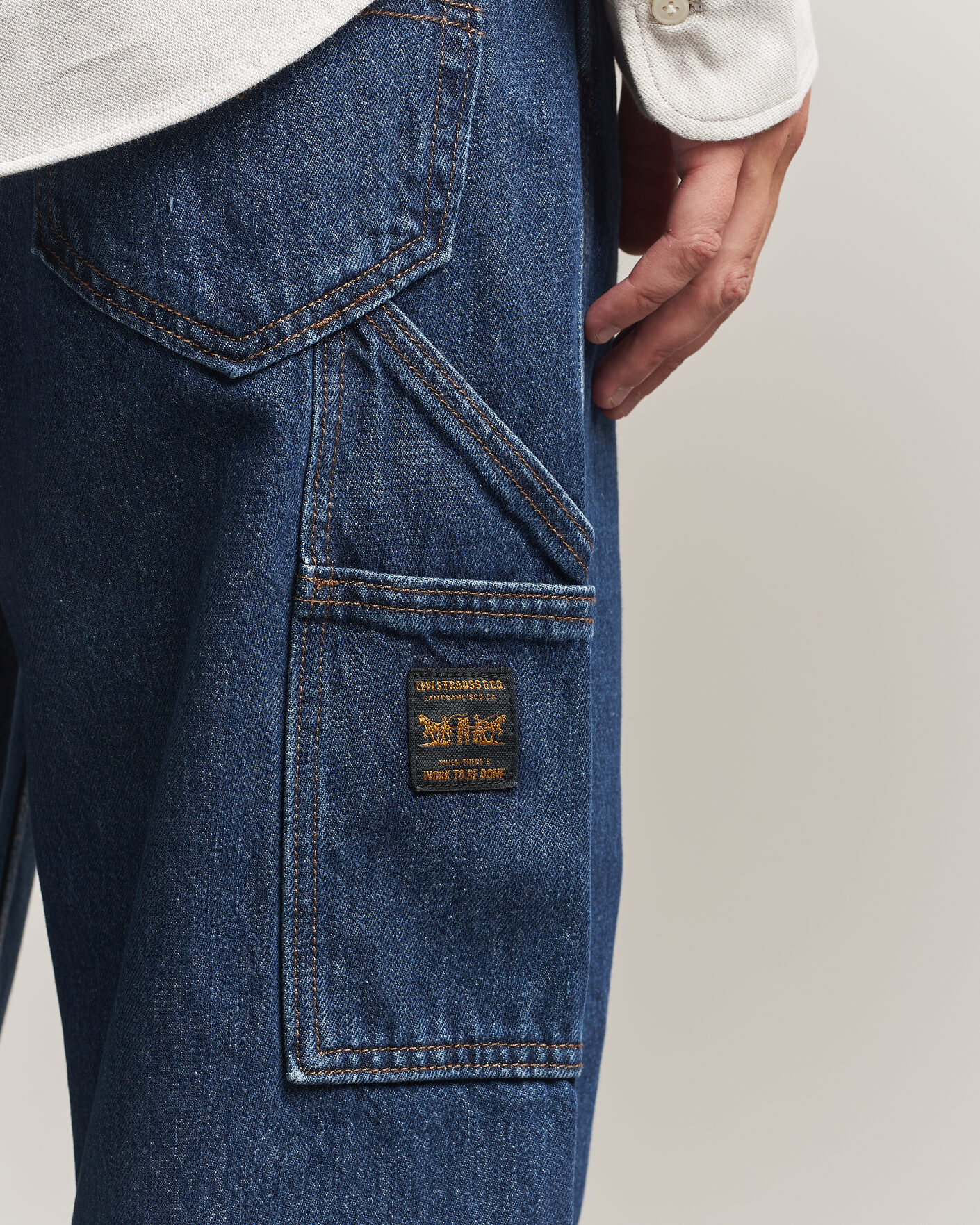 Mies | Farkut | Levi's | 568 Loose Straight Carpenter Jeans Turn It Around